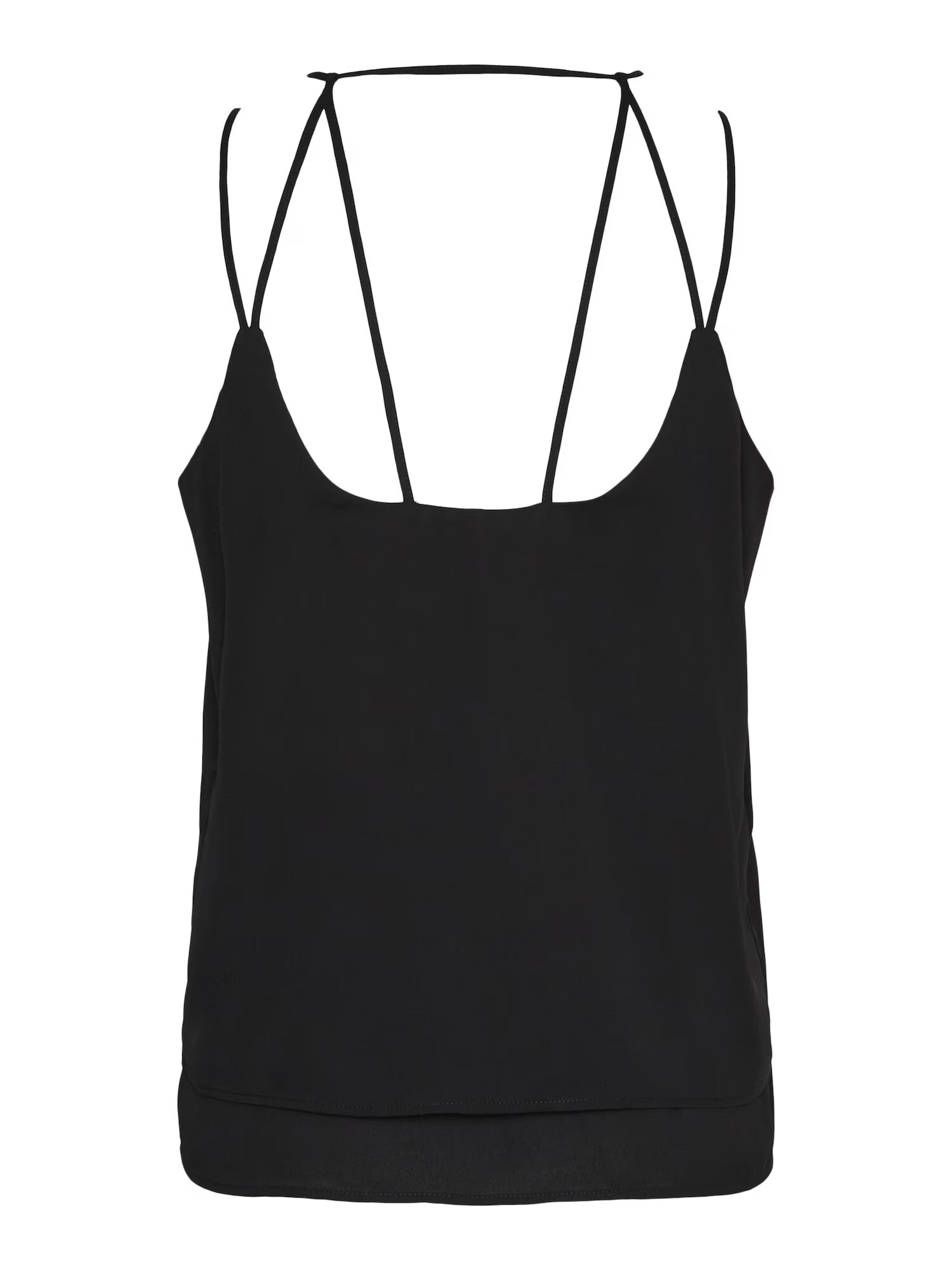 VERO MODA Top 'Poel' negru - Pled.ro