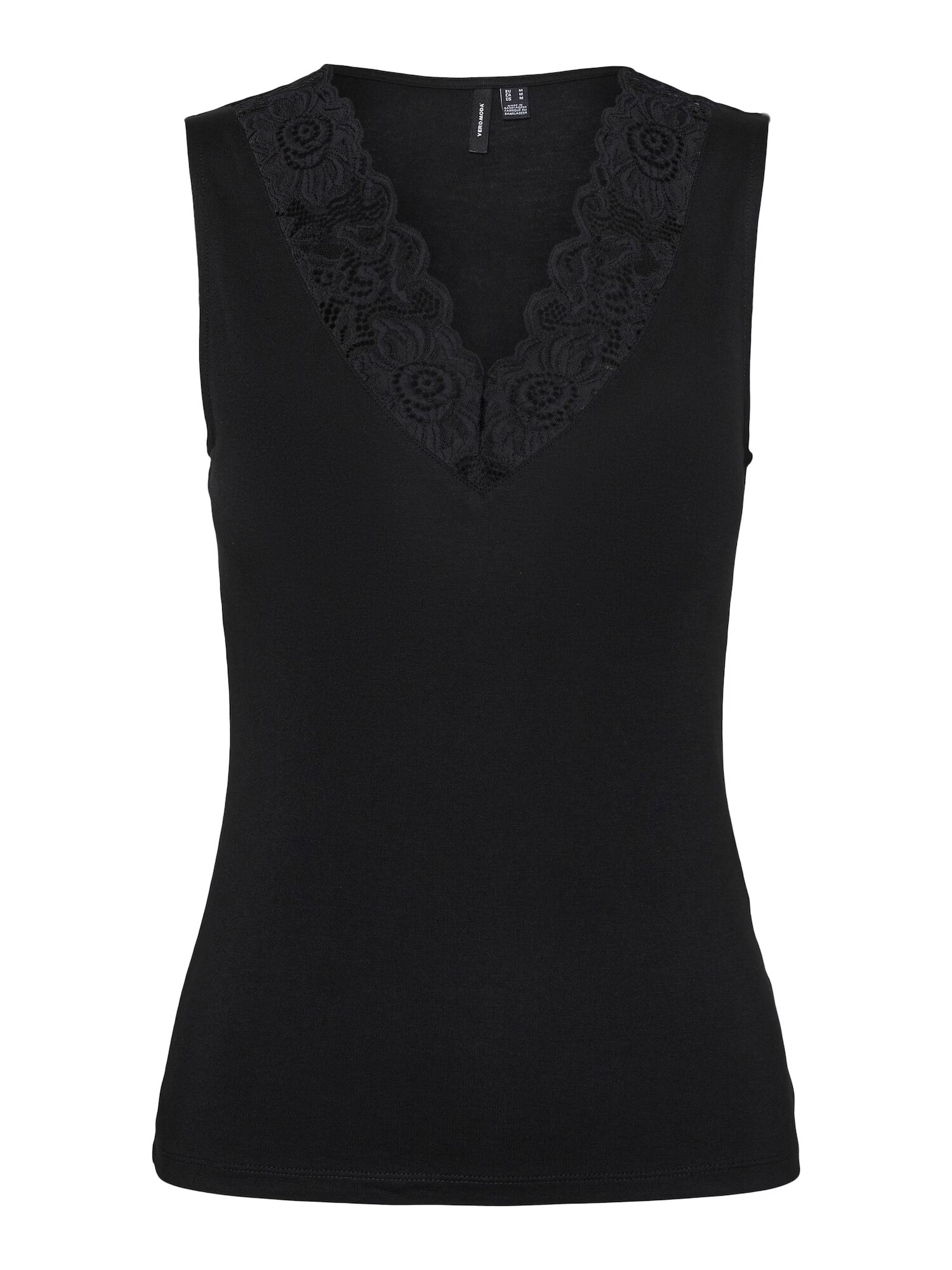 VERO MODA Top 'ROSA' negru - Pled.ro