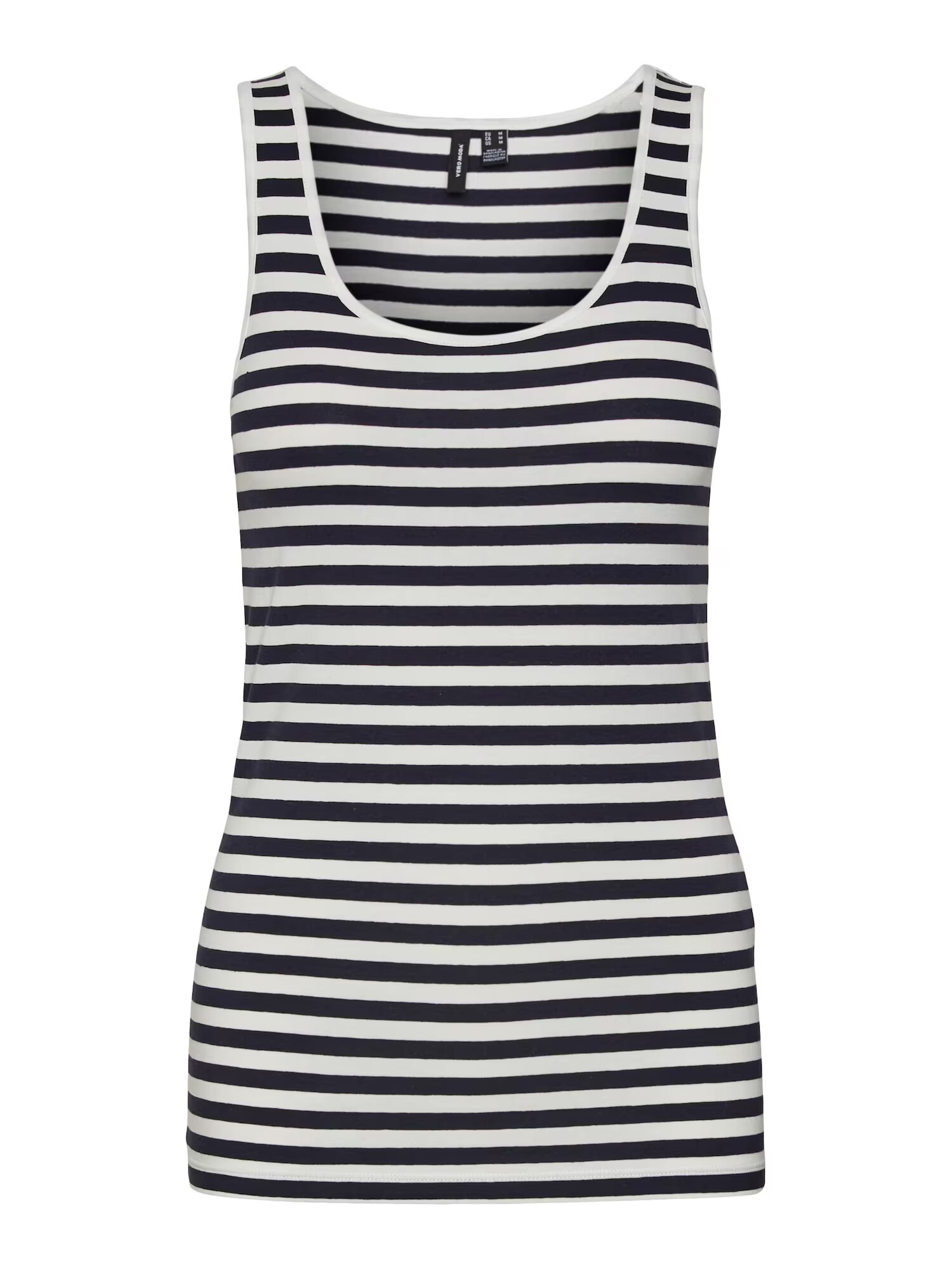 VERO MODA Top 'SAILOR SABBI' albastru noapte / alb - Pled.ro