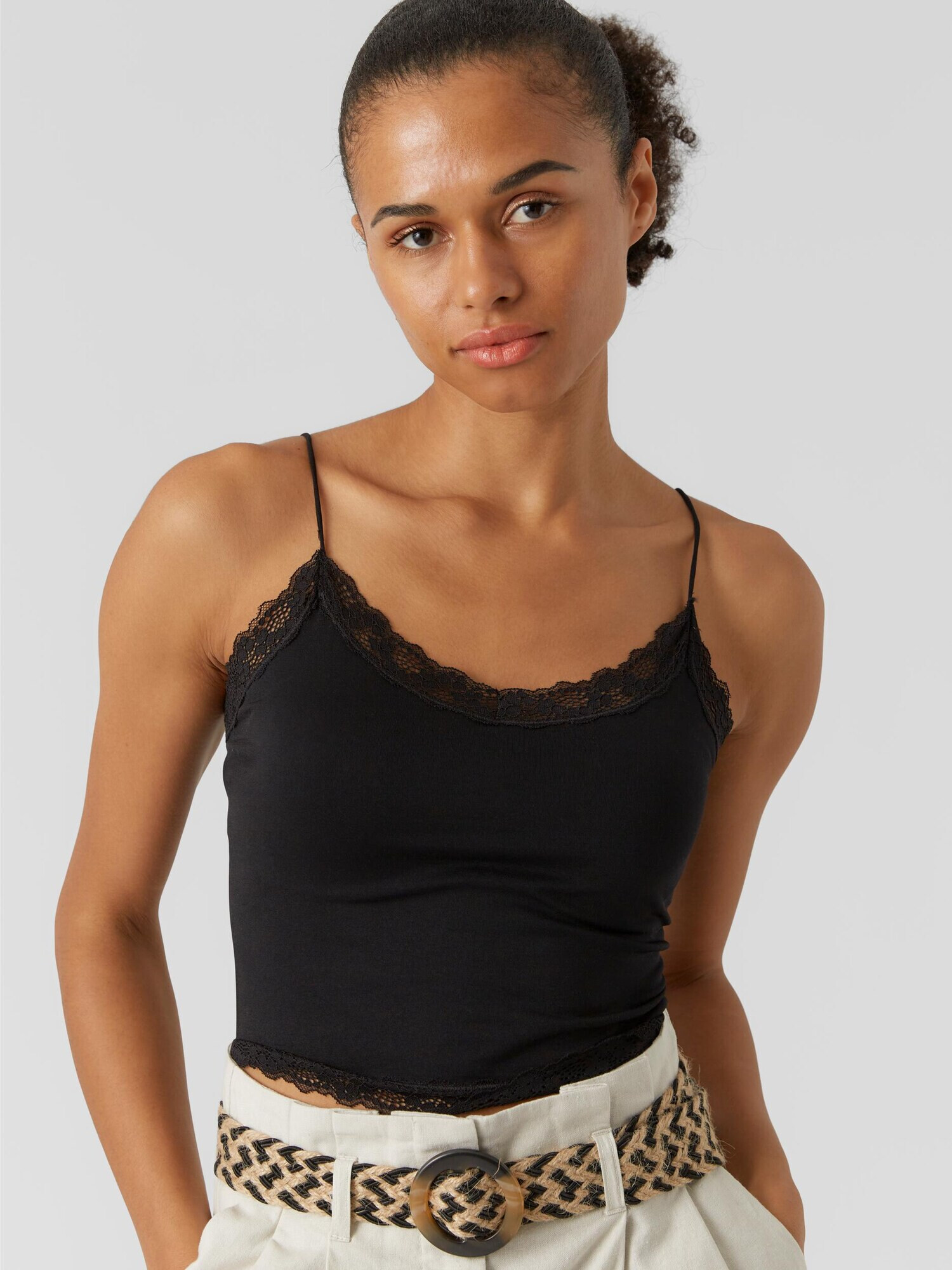 VERO MODA Top 'TIPPI' negru - Pled.ro