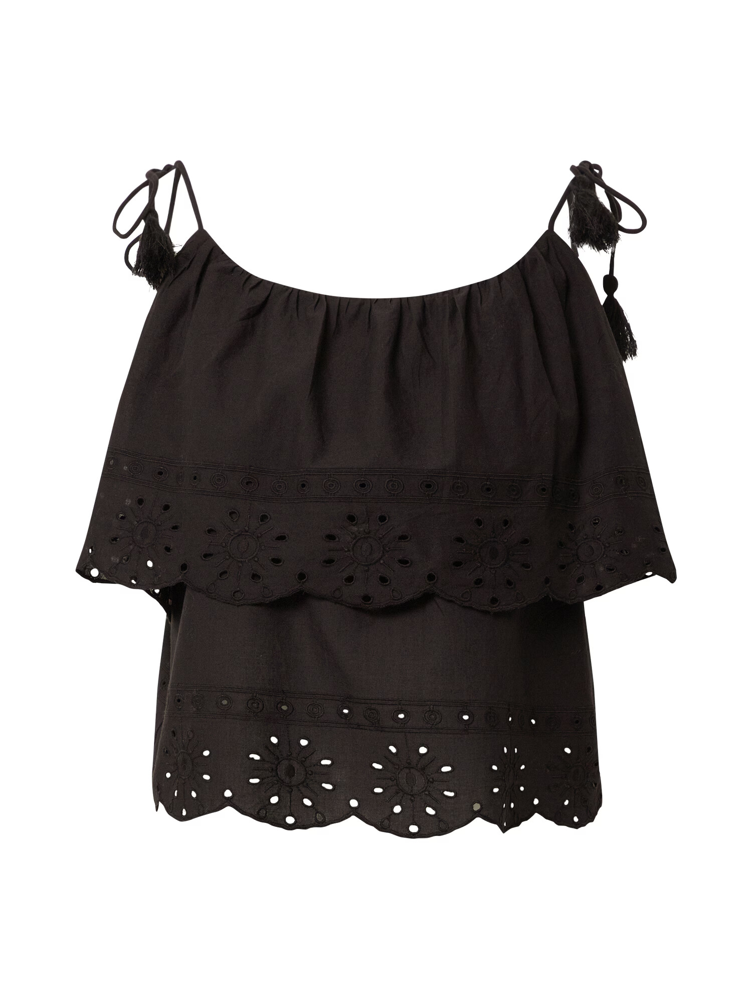 VERO MODA Top 'Zakynthos' negru - Pled.ro