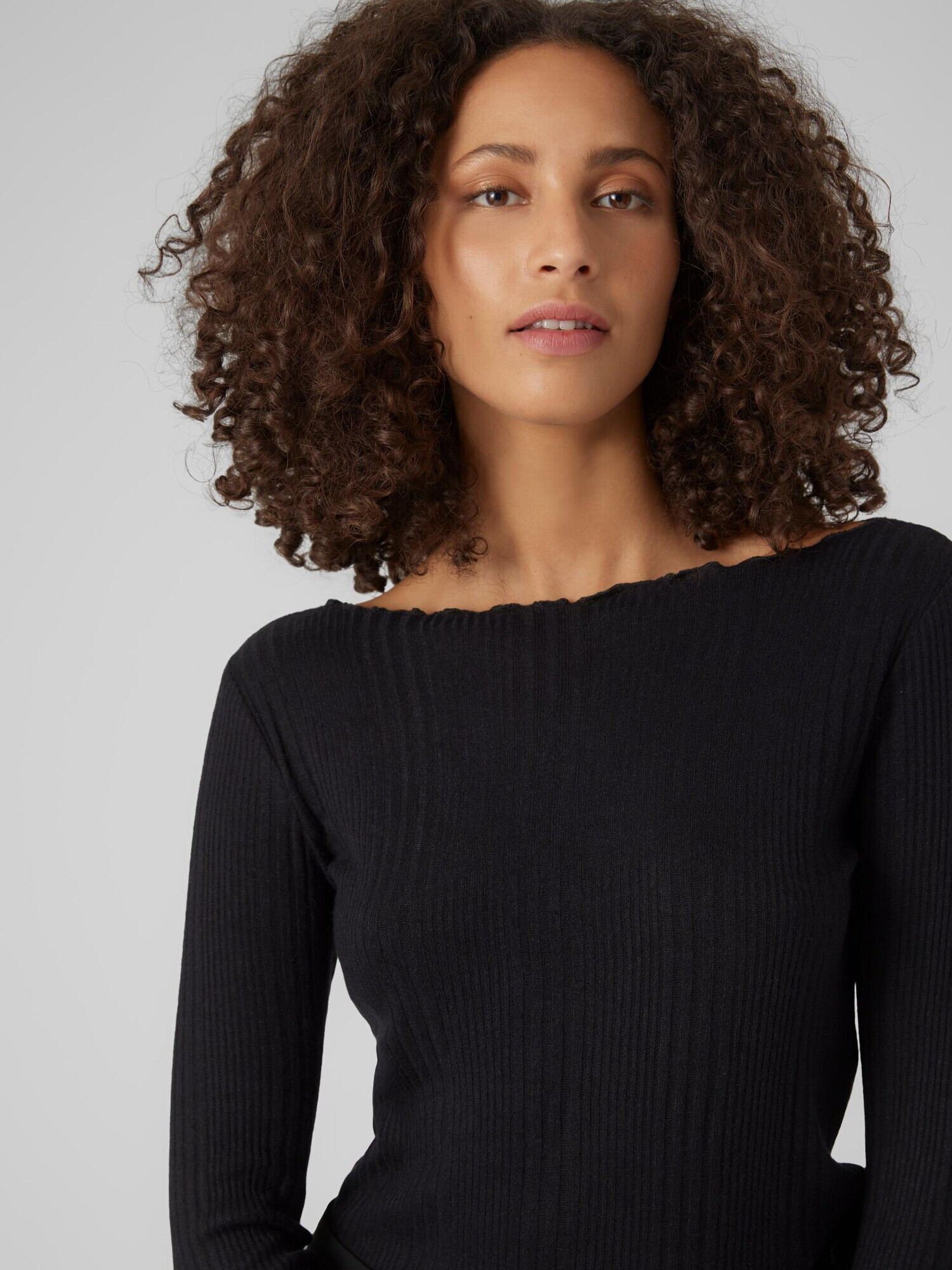 VERO MODA Tricou 'ASTA' negru - Pled.ro