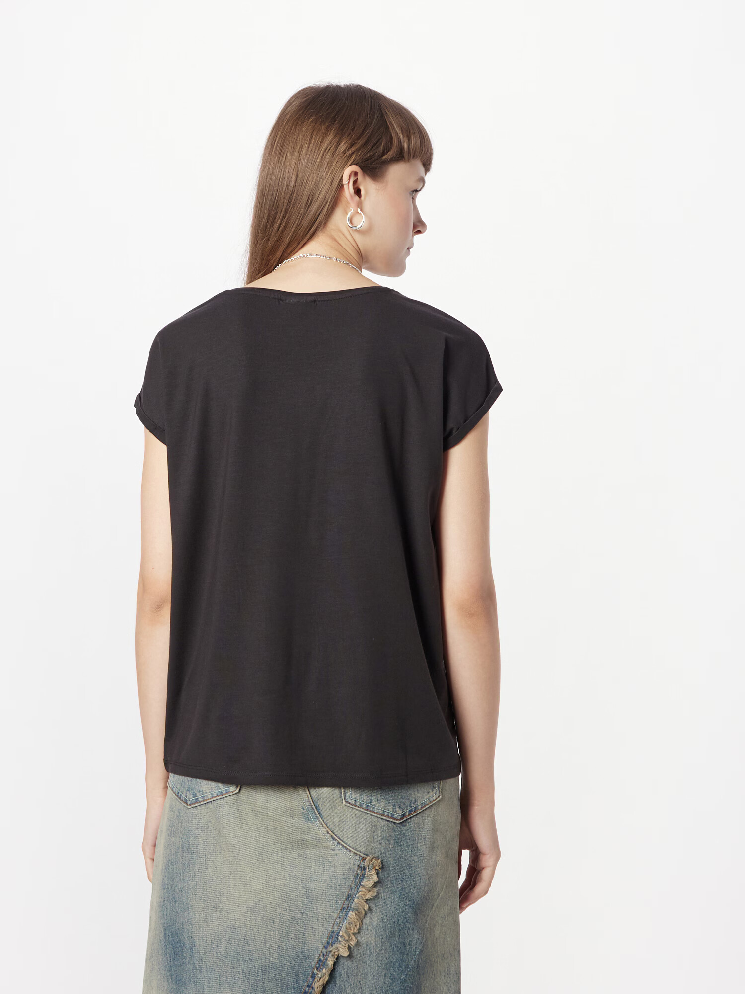 VERO MODA Tricou 'AVA' negru - Pled.ro