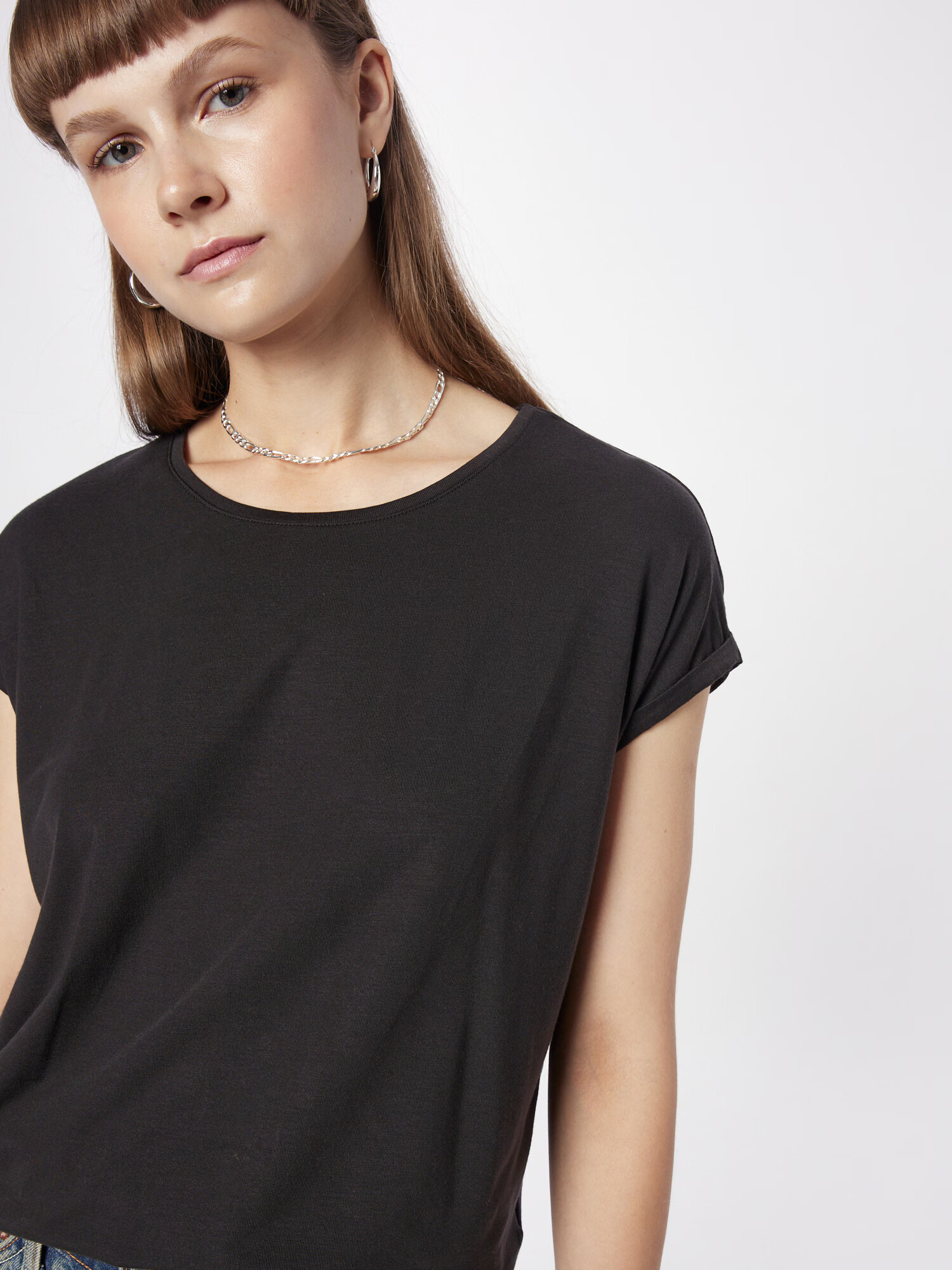 VERO MODA Tricou 'AVA' negru - Pled.ro