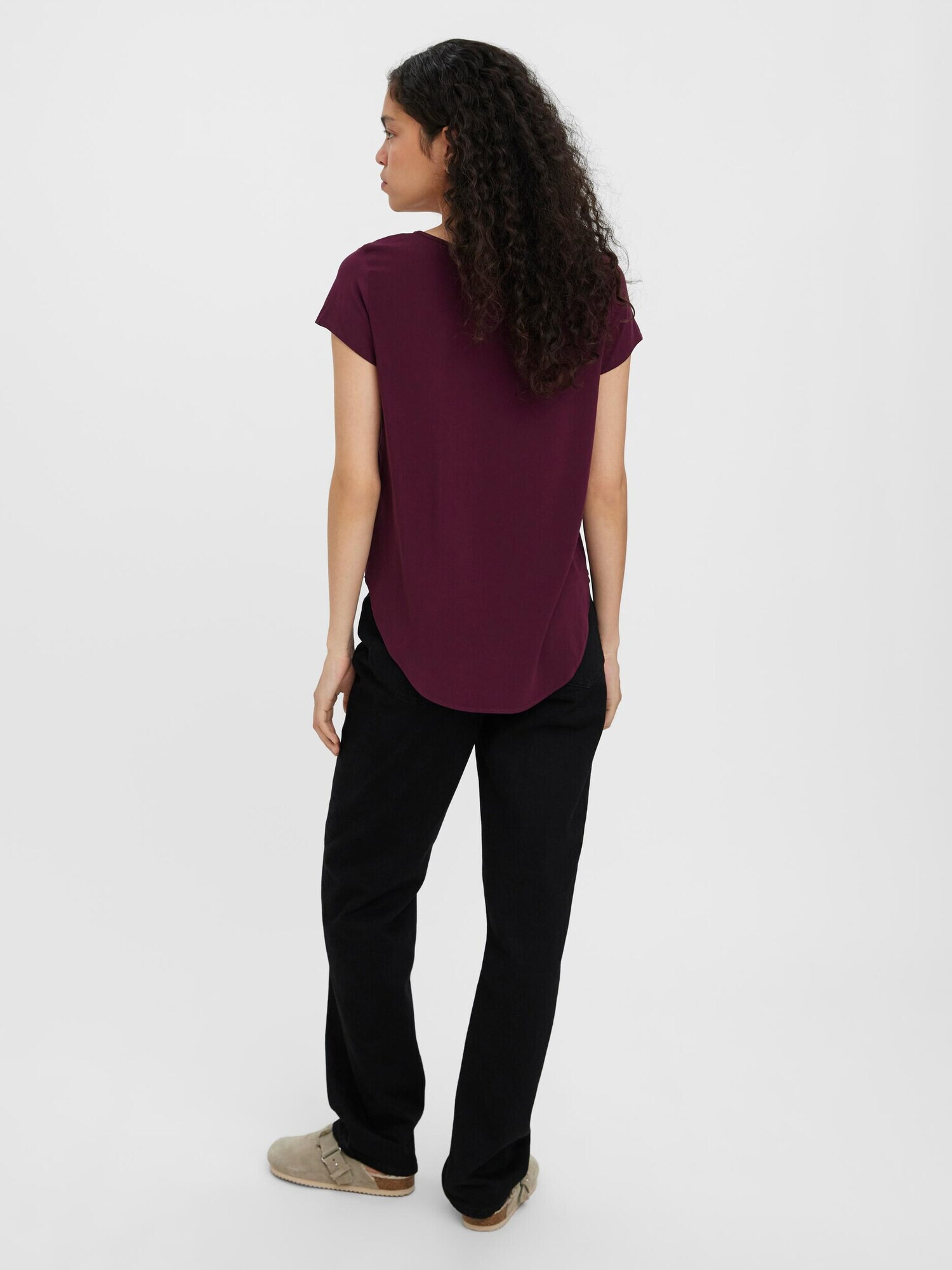 VERO MODA Tricou 'Becca' purpuriu - Pled.ro