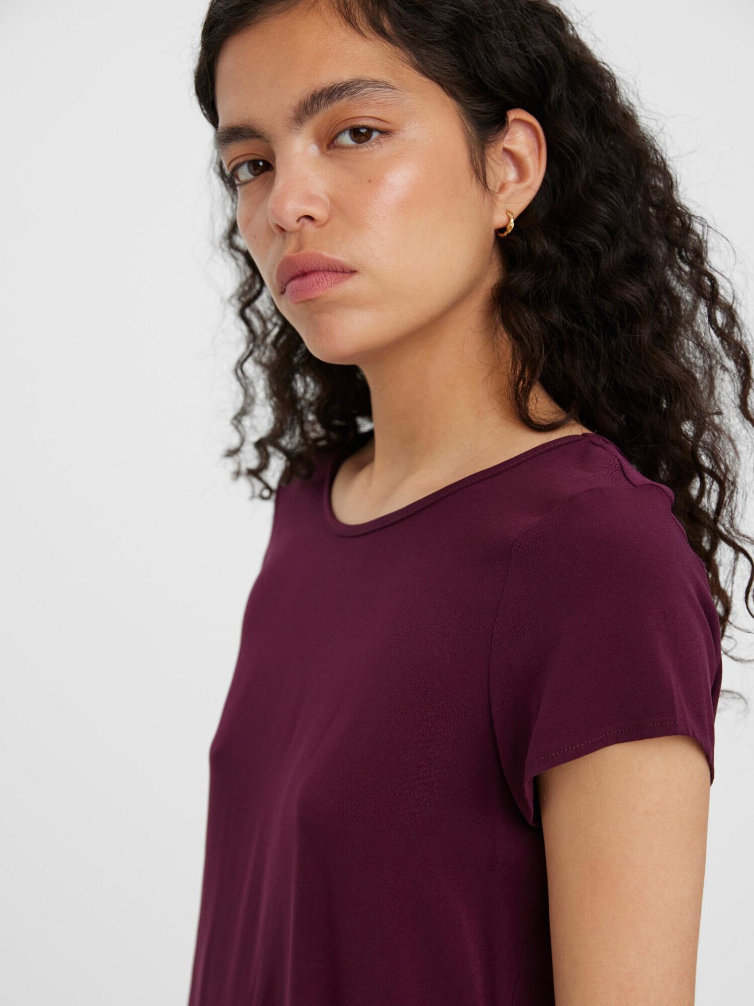 VERO MODA Tricou 'Becca' purpuriu - Pled.ro