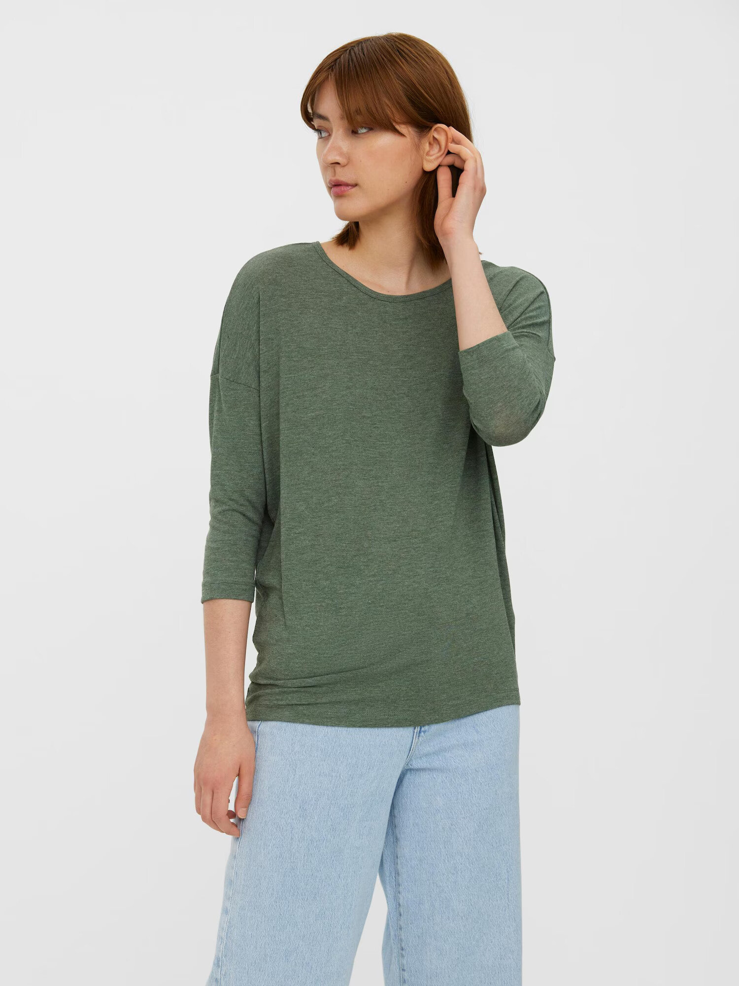 VERO MODA Tricou 'Carla' verde smarald - Pled.ro