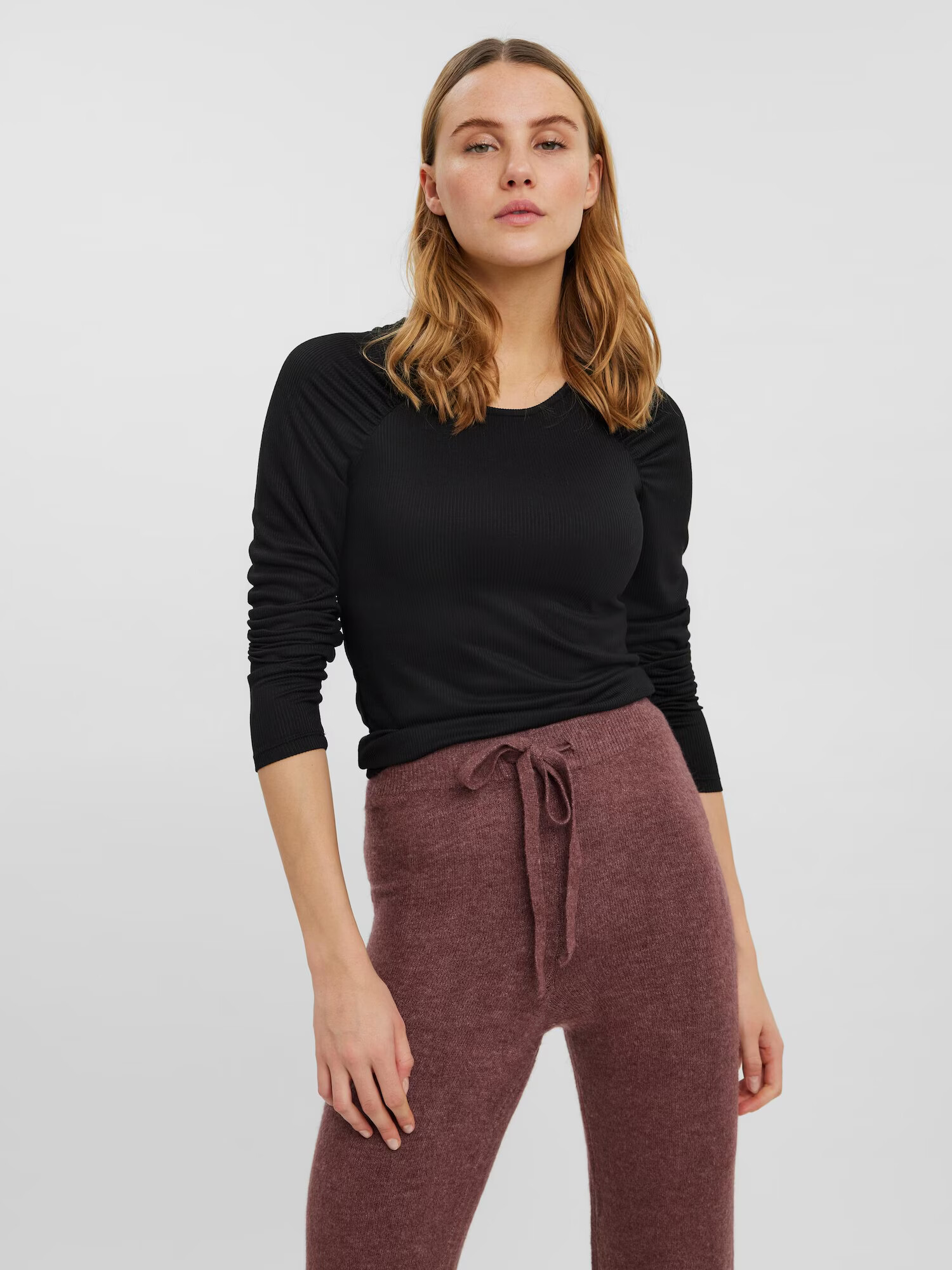 VERO MODA Tricou 'Fannie' negru - Pled.ro