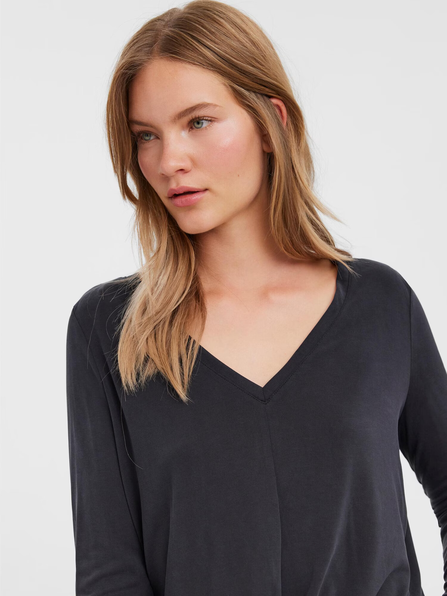 VERO MODA Tricou 'FILLI' negru - Pled.ro