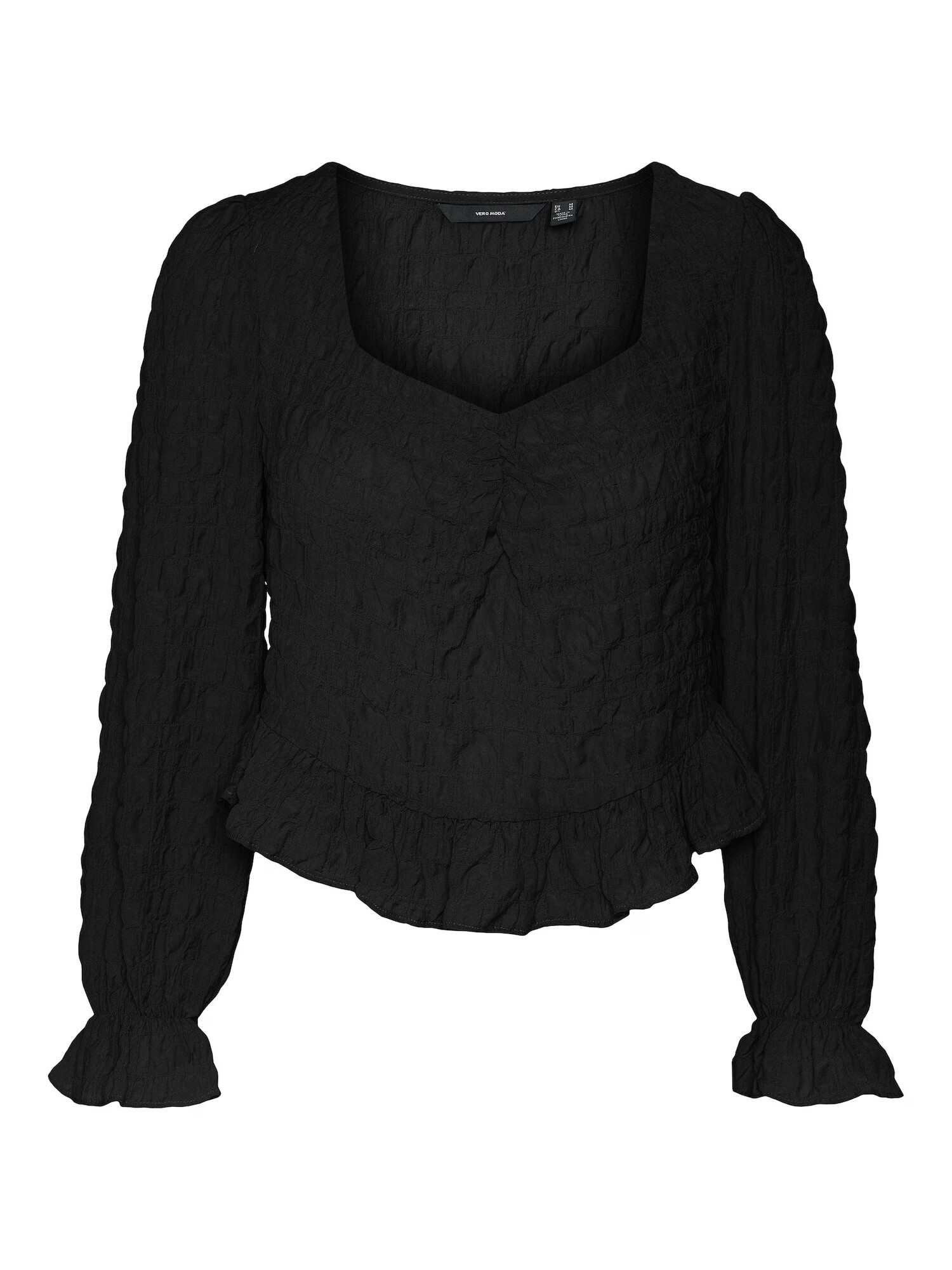 VERO MODA Tricou 'Holly' negru - Pled.ro