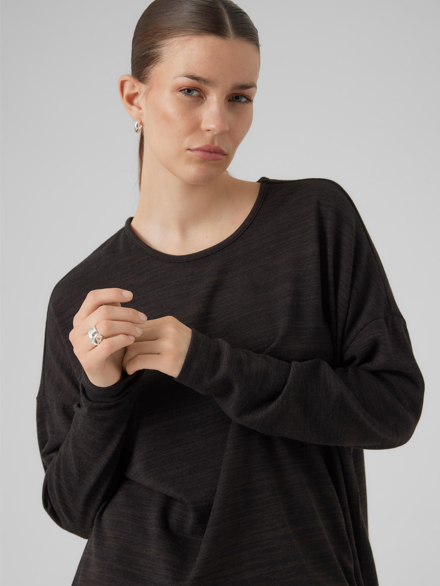 VERO MODA Tricou 'KATIE' negru - Pled.ro