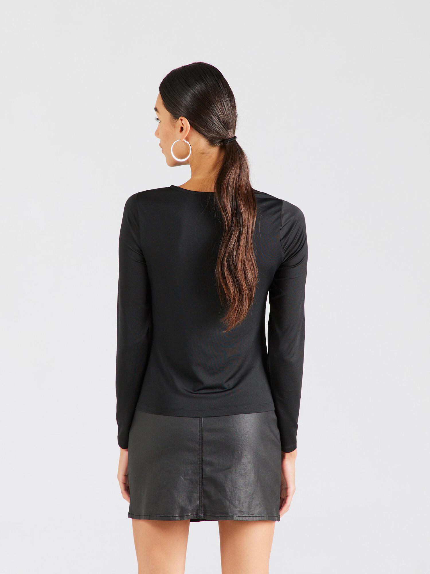 VERO MODA Tricou 'LAURA' negru - Pled.ro