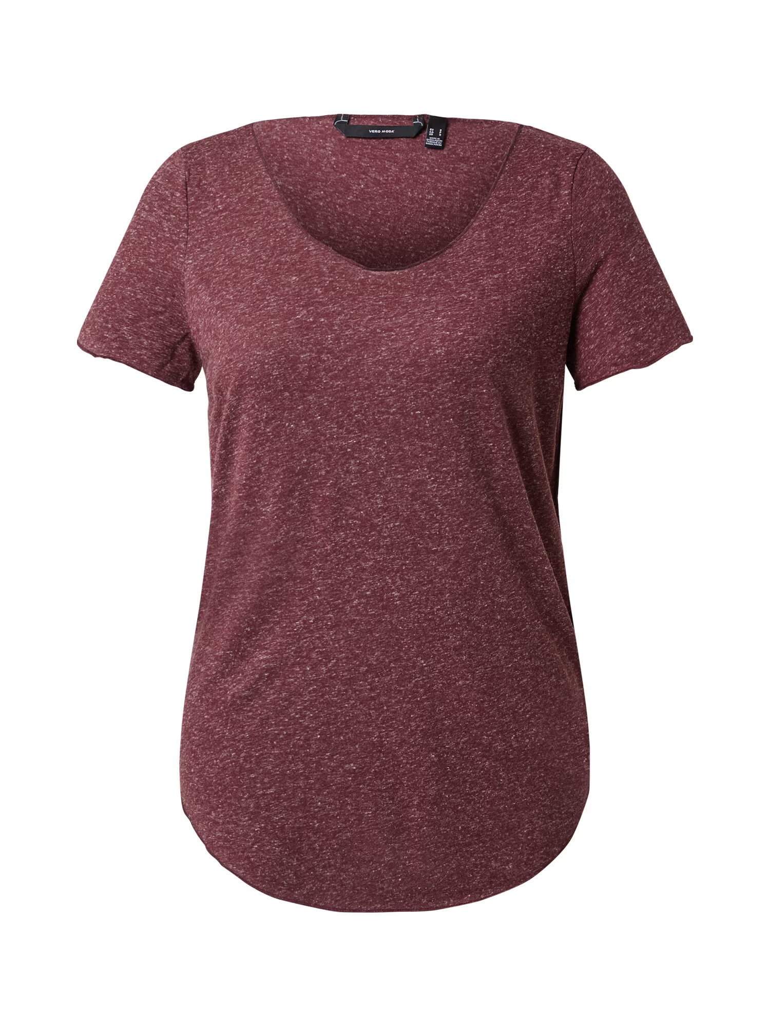 VERO MODA Tricou 'Lua' roșu bordeaux - Pled.ro