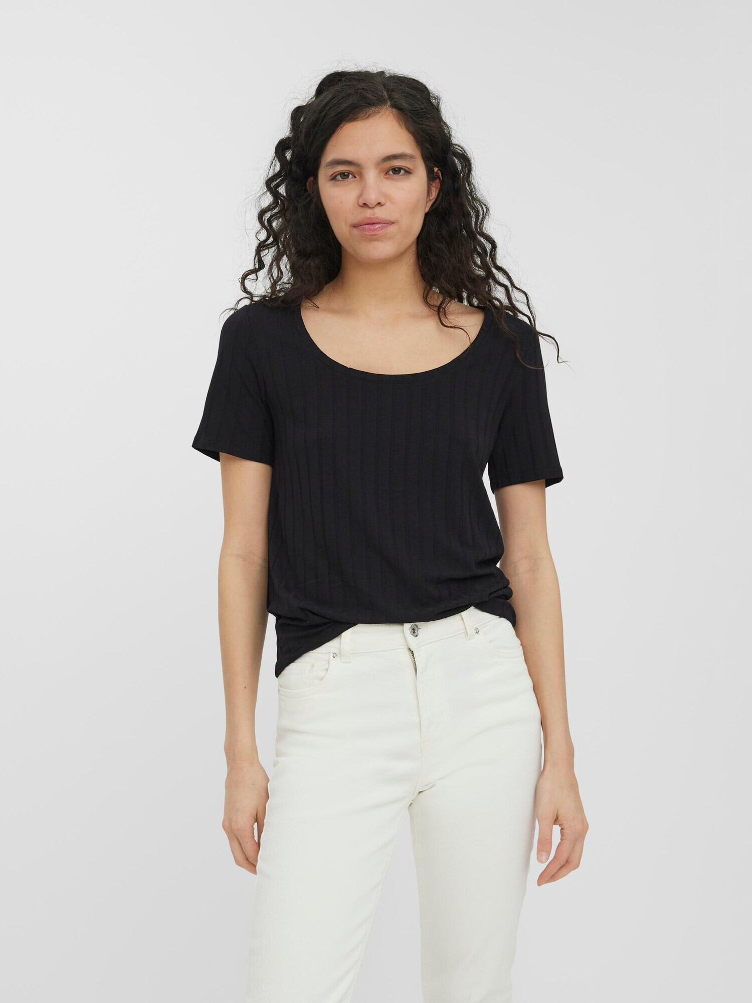 VERO MODA Tricou 'Maggi' negru - Pled.ro