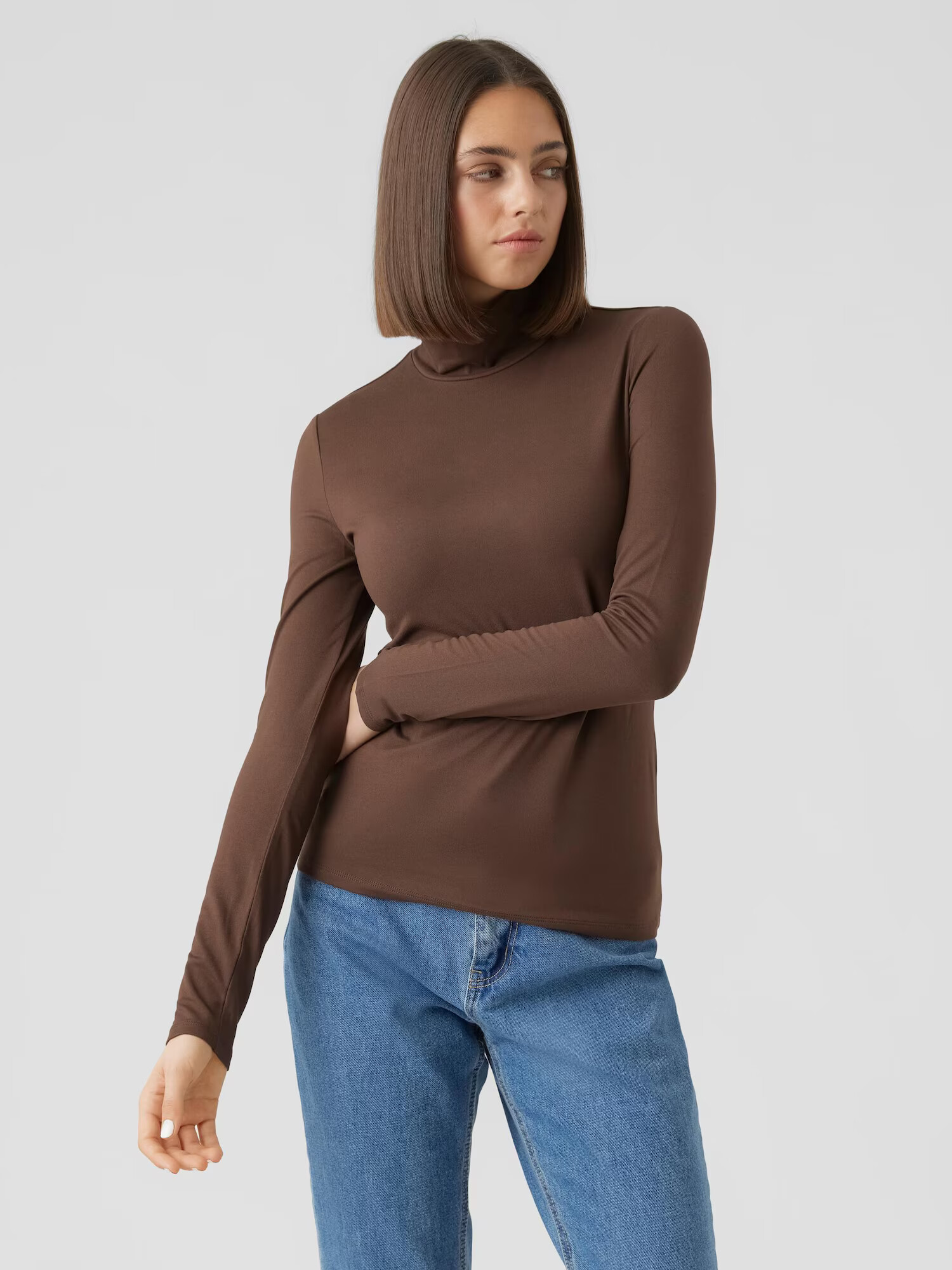 VERO MODA Tricou maro - Pled.ro