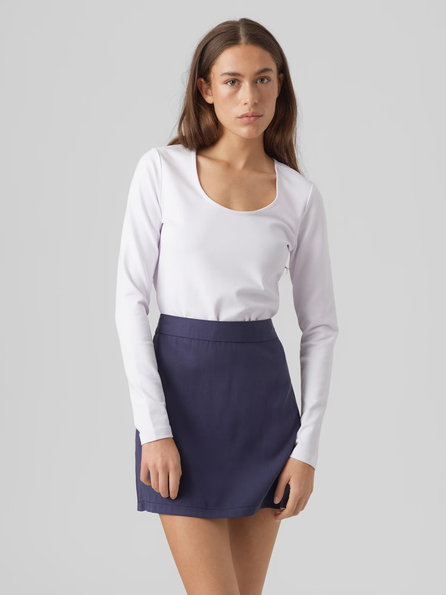 VERO MODA Tricou 'Mathilde' alb - Pled.ro