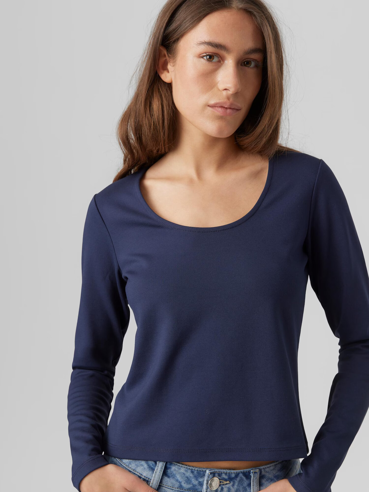 VERO MODA Tricou 'Mathilde' bleumarin - Pled.ro