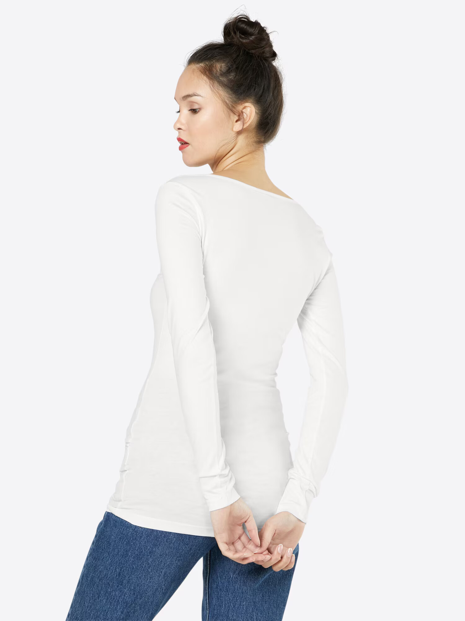 VERO MODA Tricou 'Maxi My' alb - Pled.ro