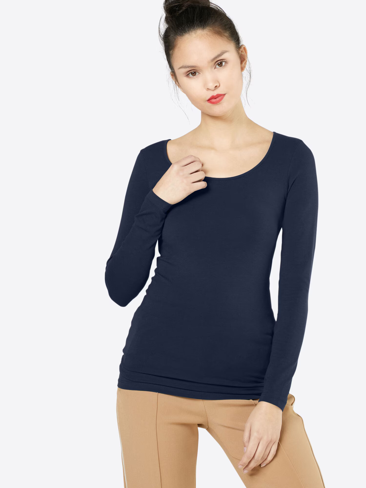 VERO MODA Tricou 'Maxi My' bleumarin - Pled.ro