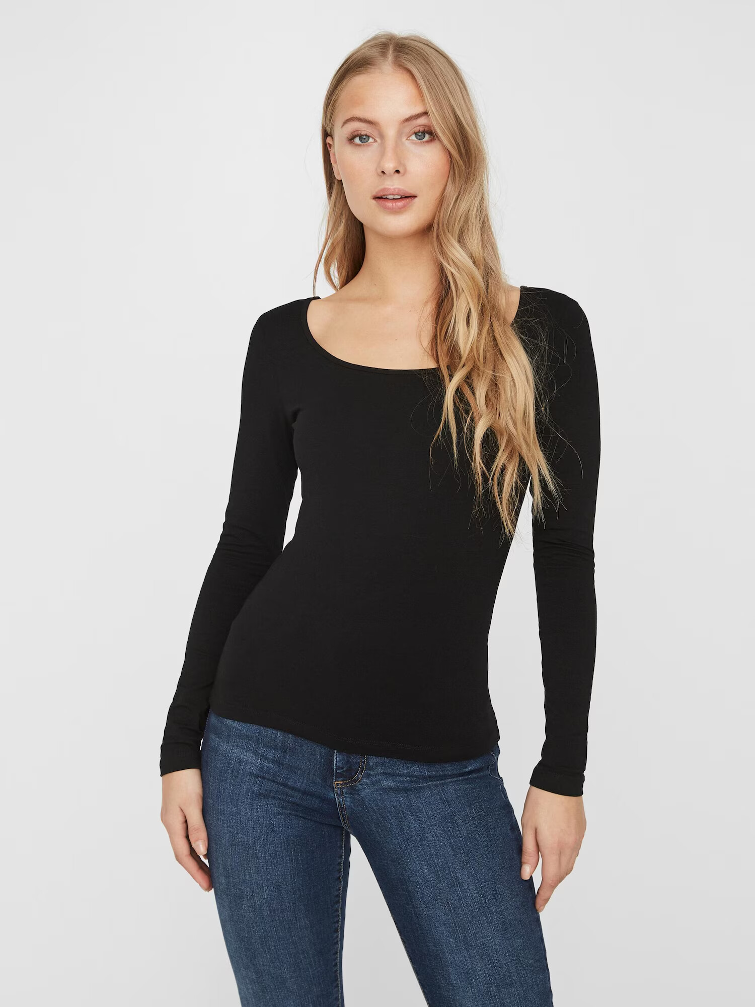 VERO MODA Tricou 'Maxi' negru - Pled.ro