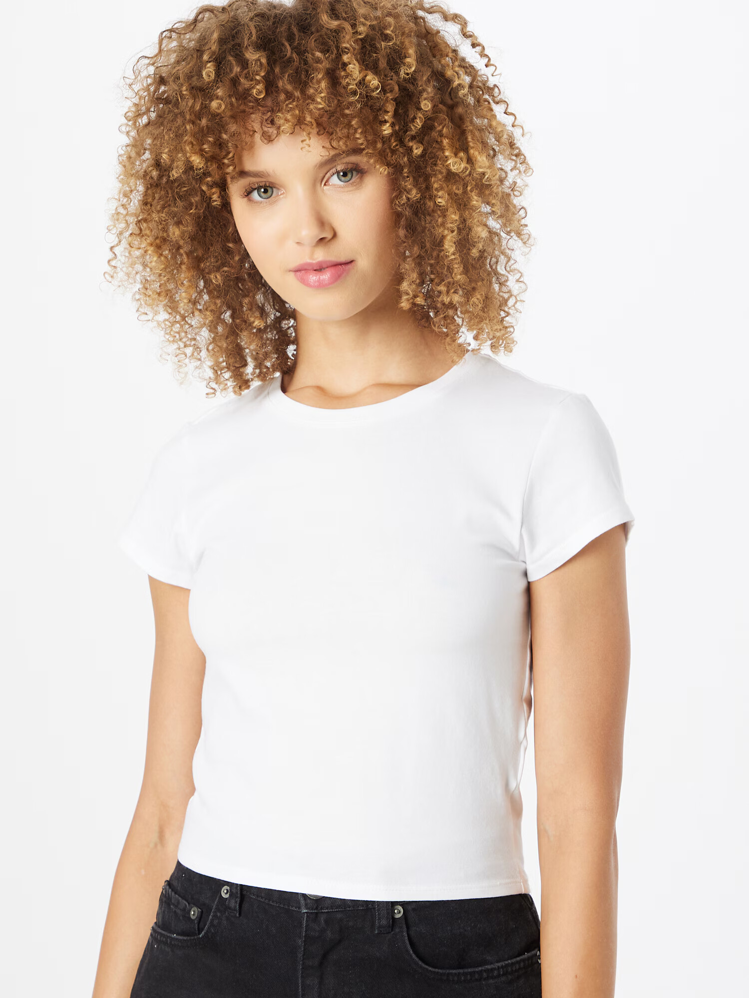 VERO MODA Tricou 'MAXI' negru / alb - Pled.ro