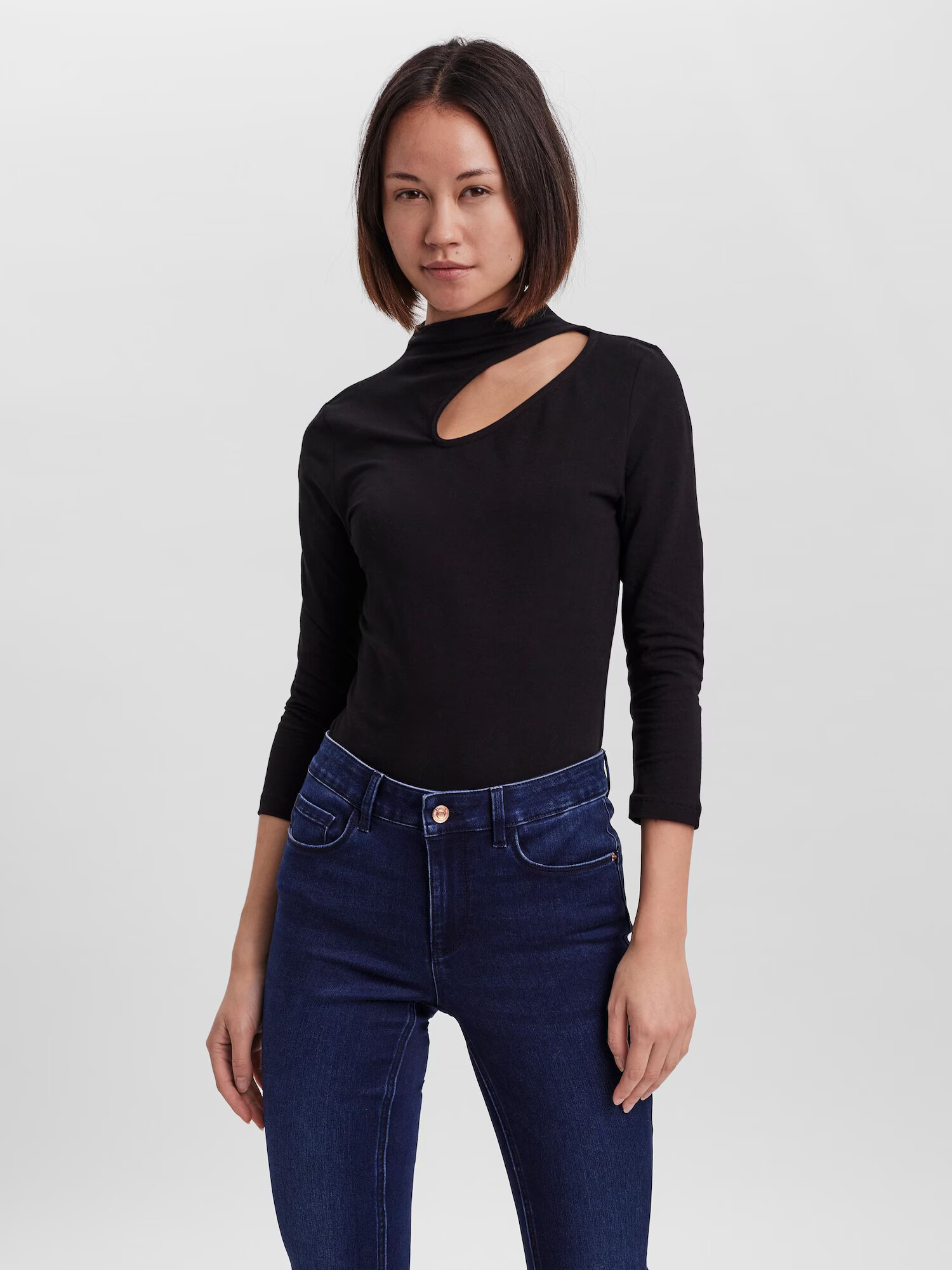 VERO MODA Tricou negru - Pled.ro