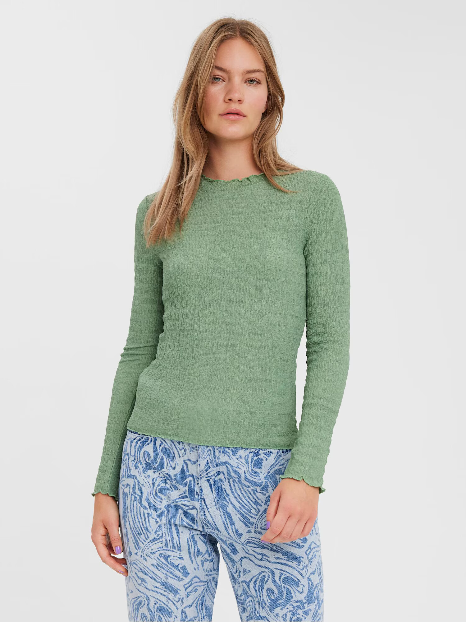 VERO MODA Tricou 'NYNNE' verde - Pled.ro