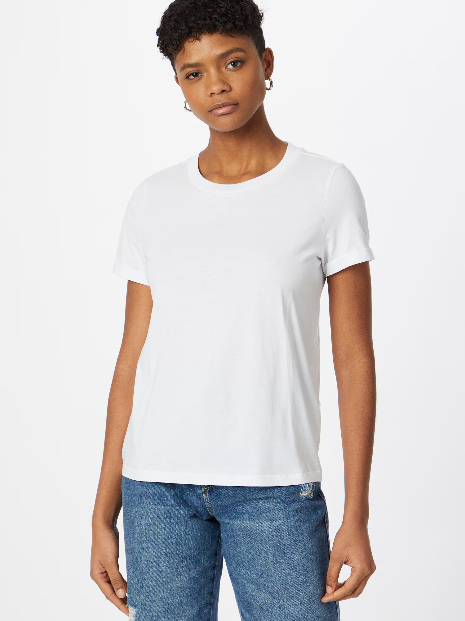 VERO MODA Tricou 'Paula' alb - Pled.ro