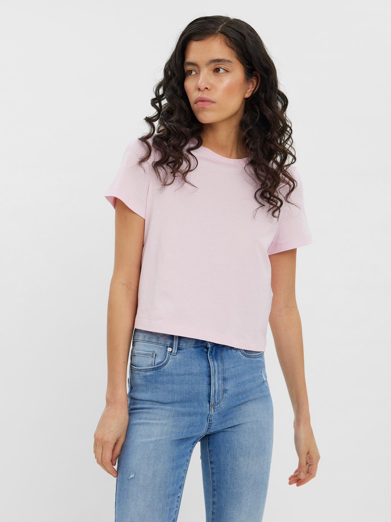 VERO MODA Tricou 'Paula' rosé - Pled.ro