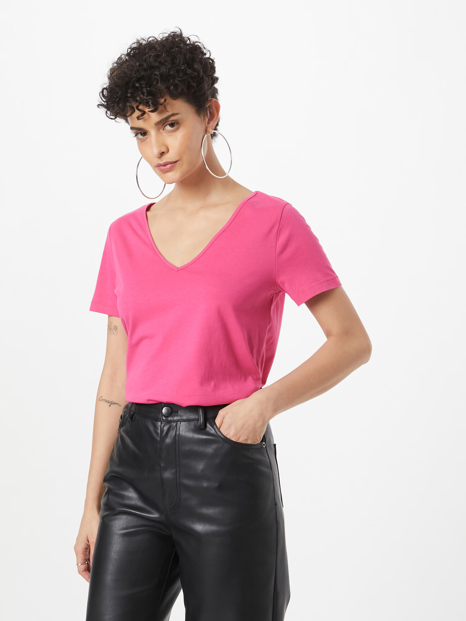 VERO MODA Tricou 'PAULA' roz - Pled.ro