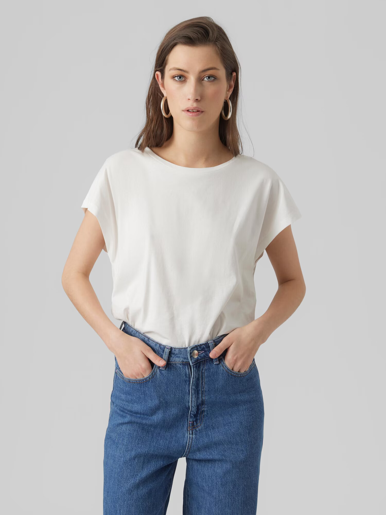 VERO MODA Tricou 'PIA' alb - Pled.ro