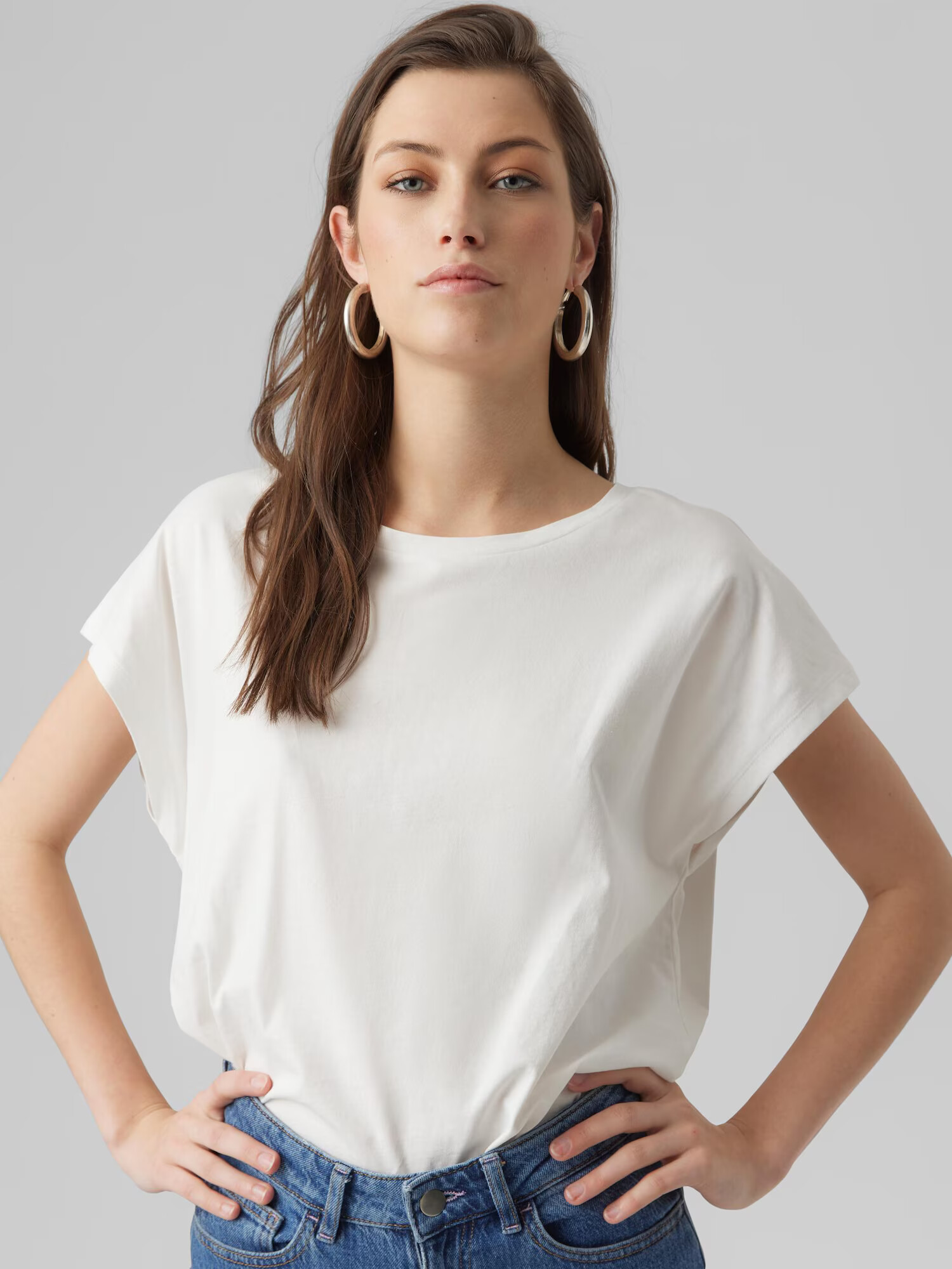 VERO MODA Tricou 'PIA' alb - Pled.ro