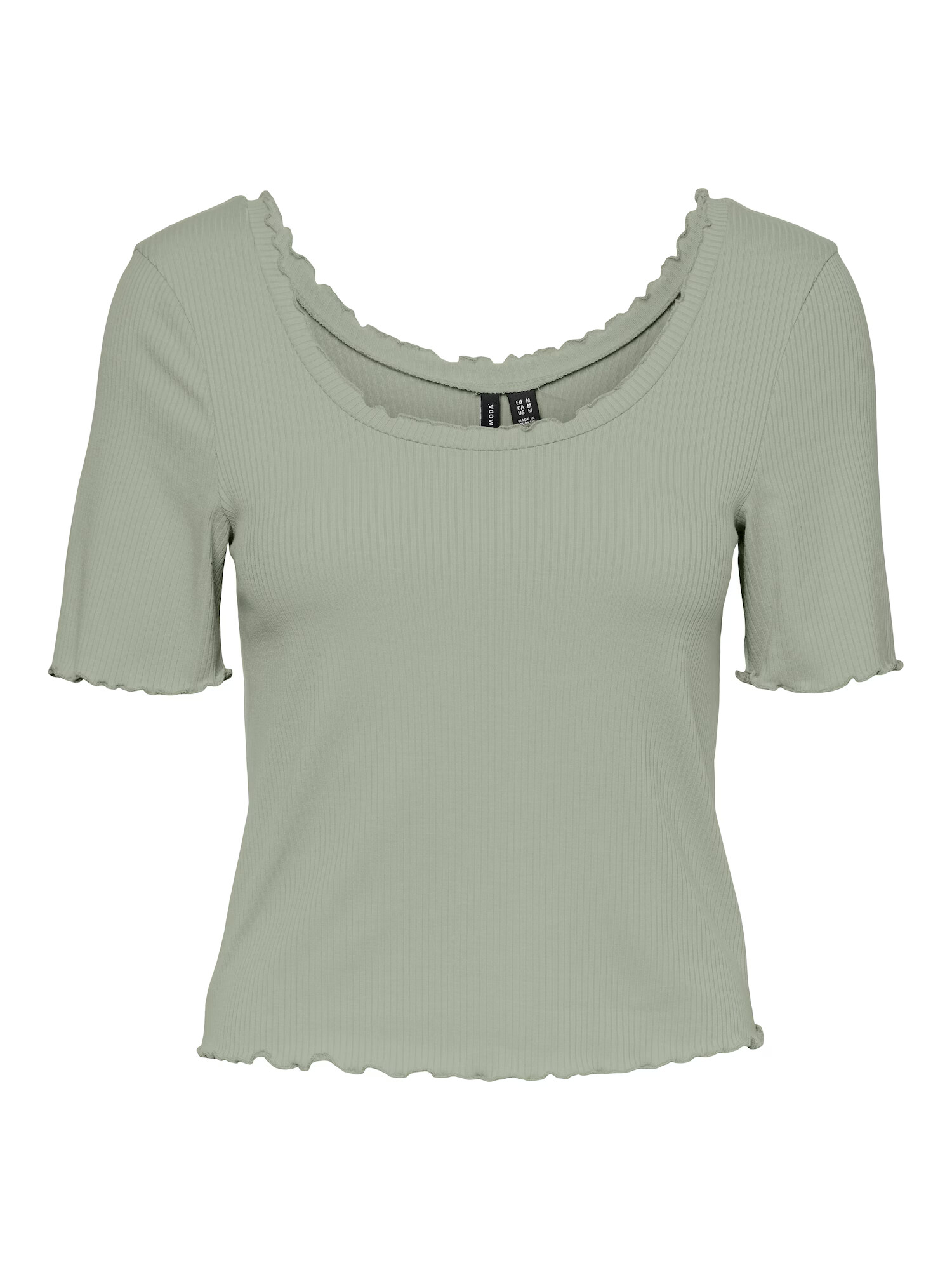 VERO MODA Tricou 'Polly' verde pastel - Pled.ro