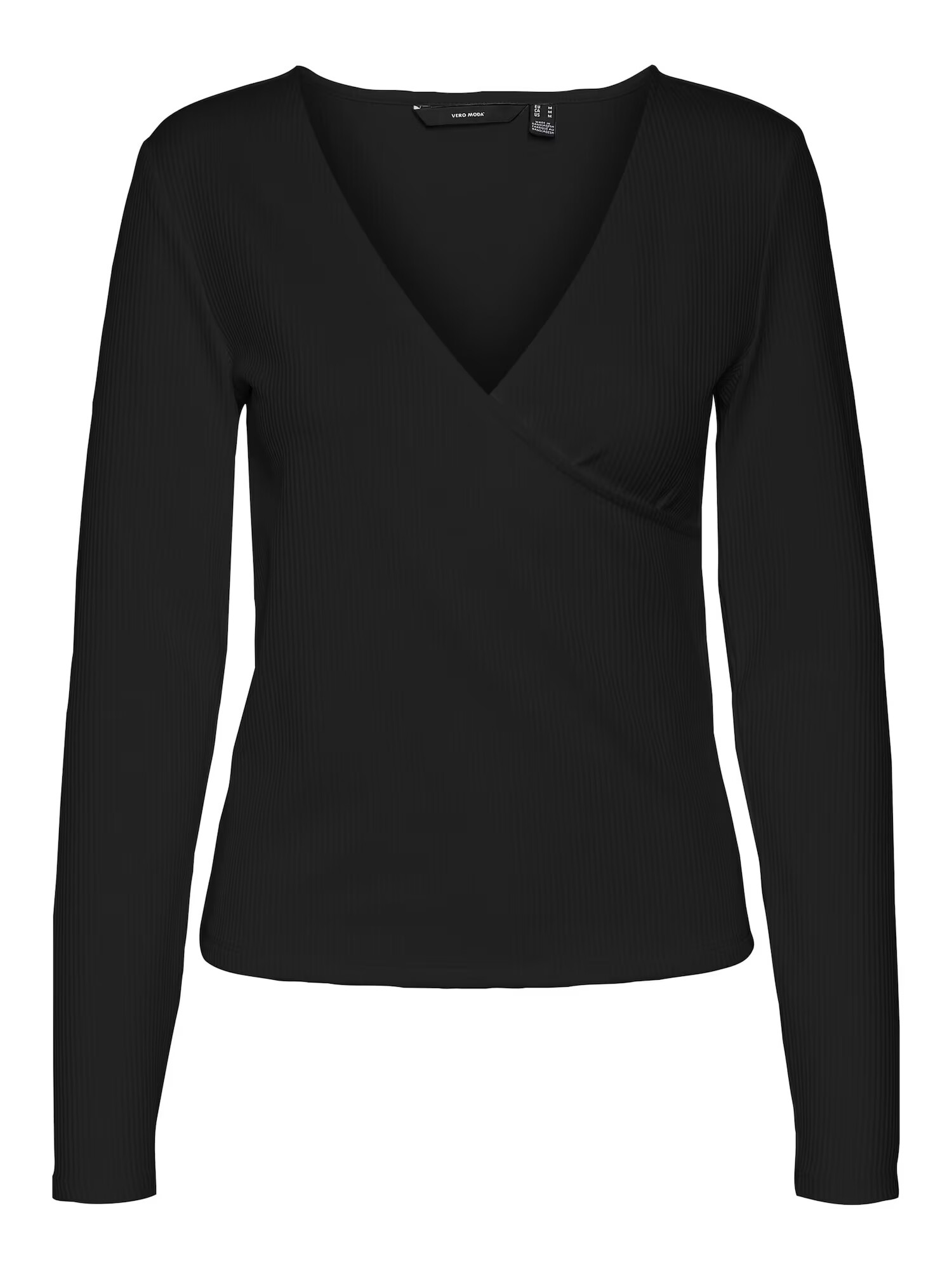 VERO MODA Tricou 'Riva' negru - Pled.ro