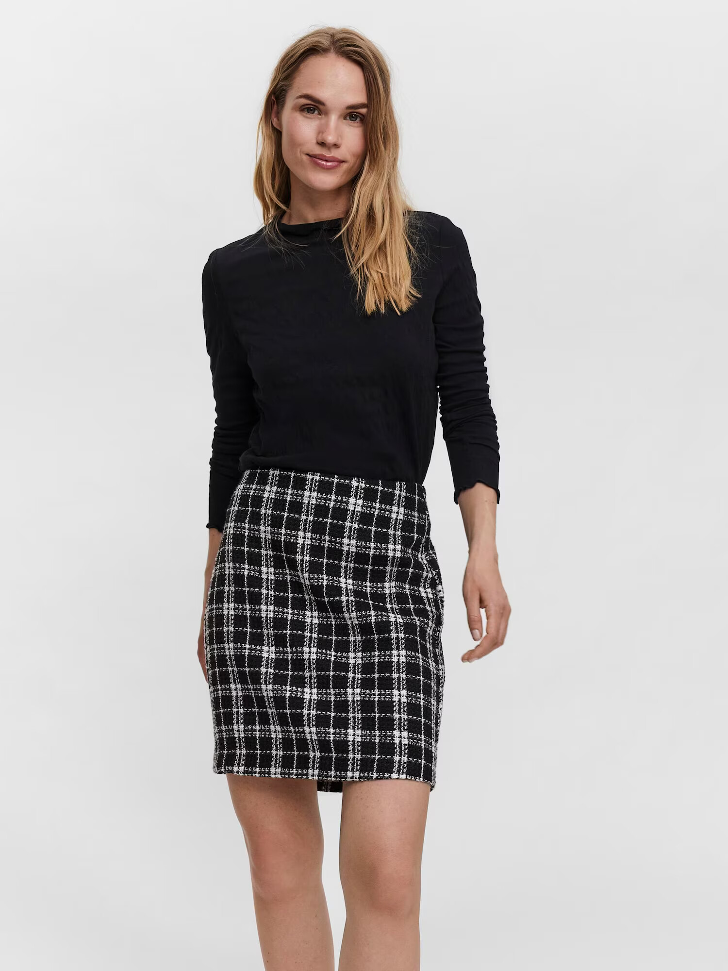 VERO MODA Tricou 'Scarlett' negru - Pled.ro