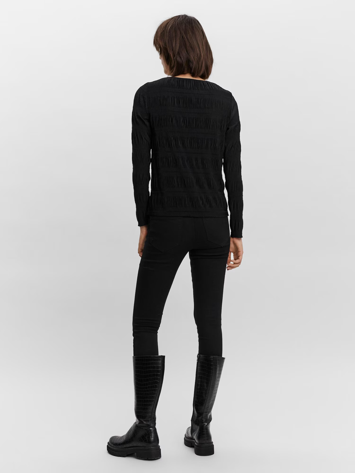 VERO MODA Tricou 'Ulrikka' negru - Pled.ro