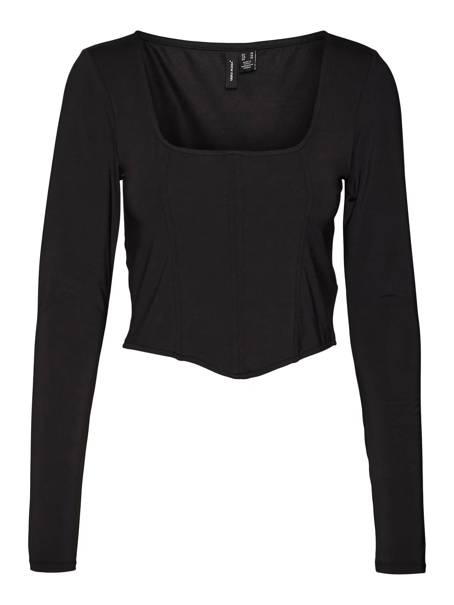 VERO MODA Tricou 'Vega' negru - Pled.ro