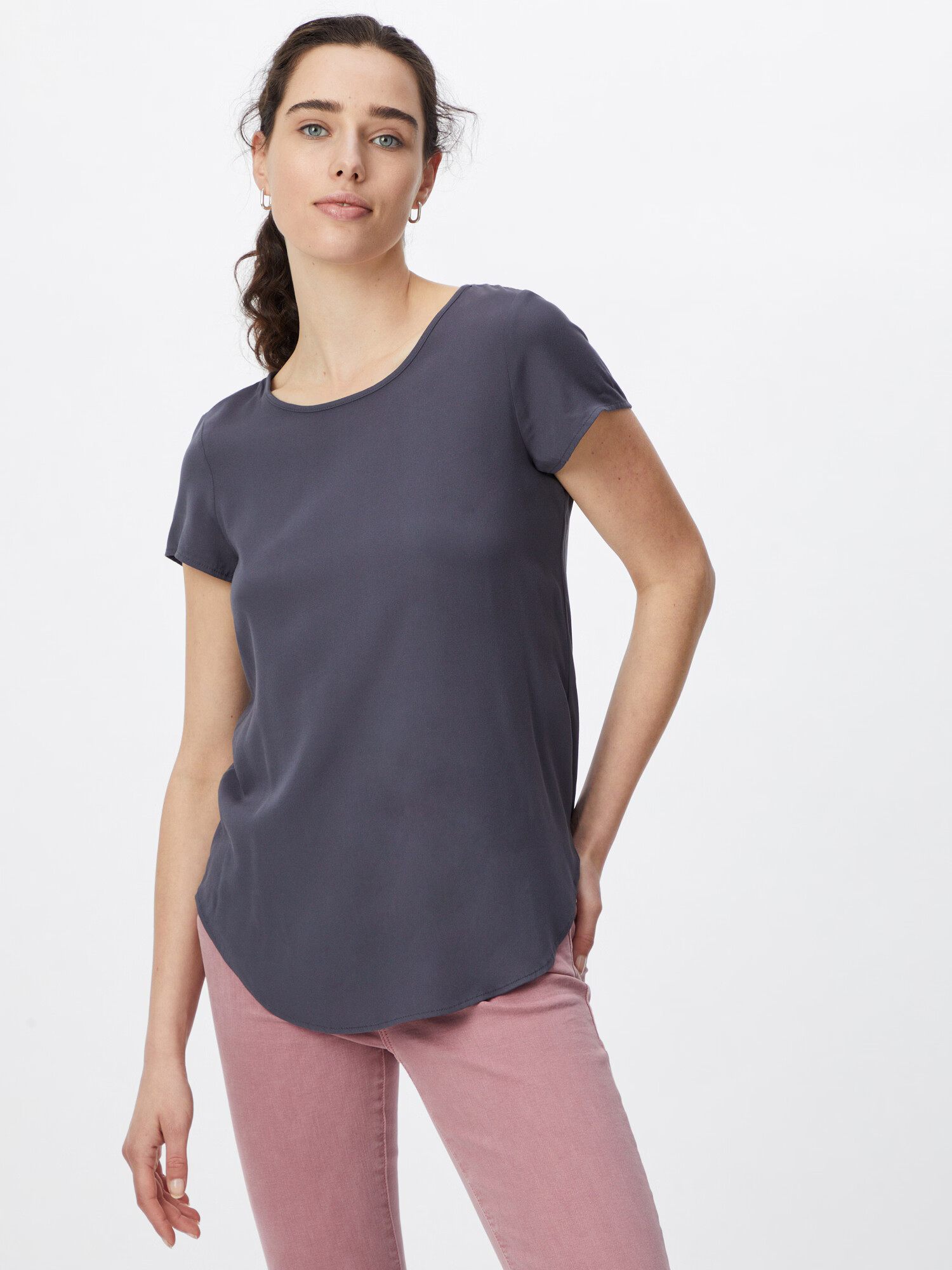 VERO MODA Tricou 'VMBECCA' albastru fumuriu - Pled.ro