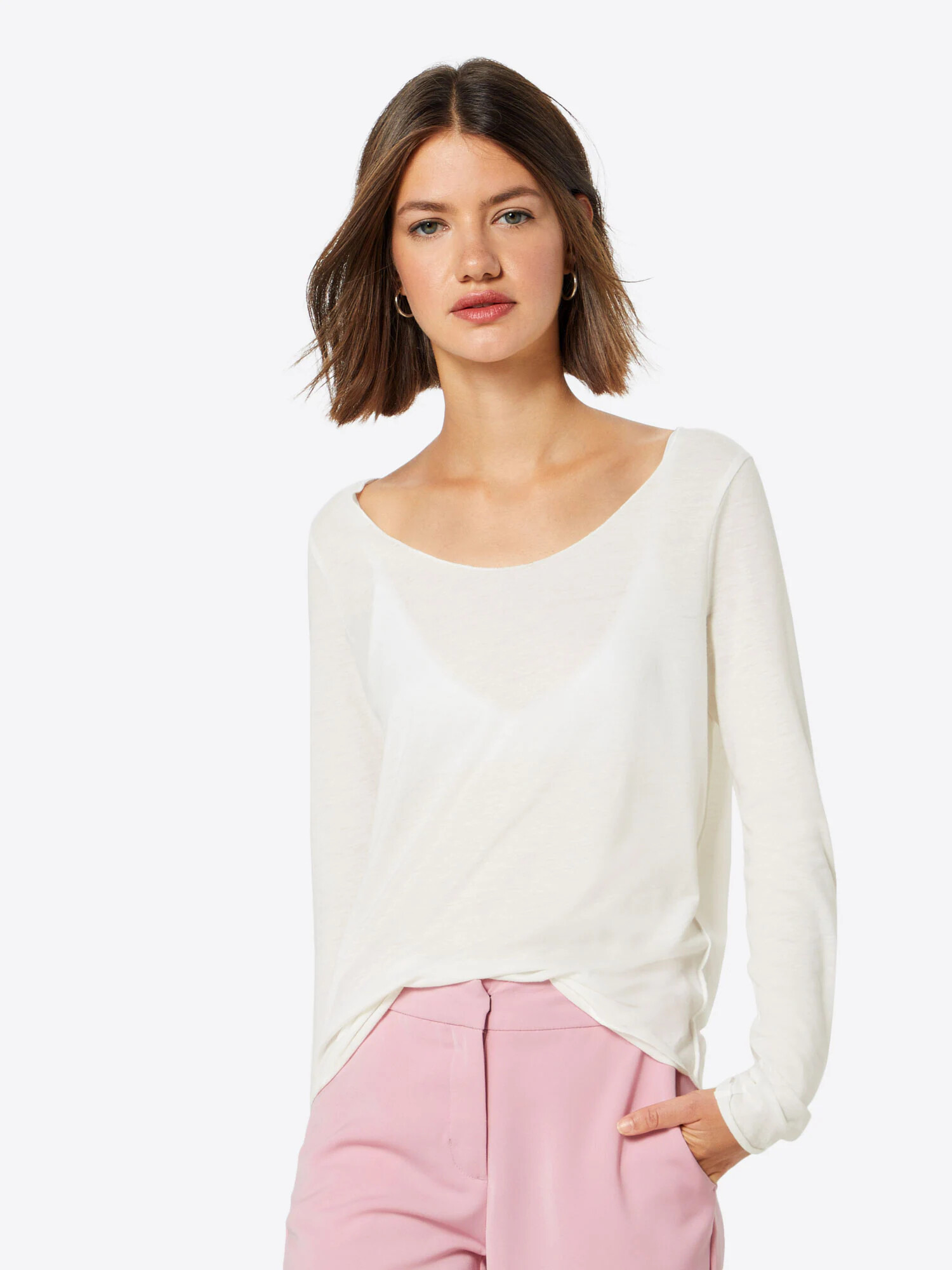 VERO MODA Tricou 'Lua' alb - Pled.ro