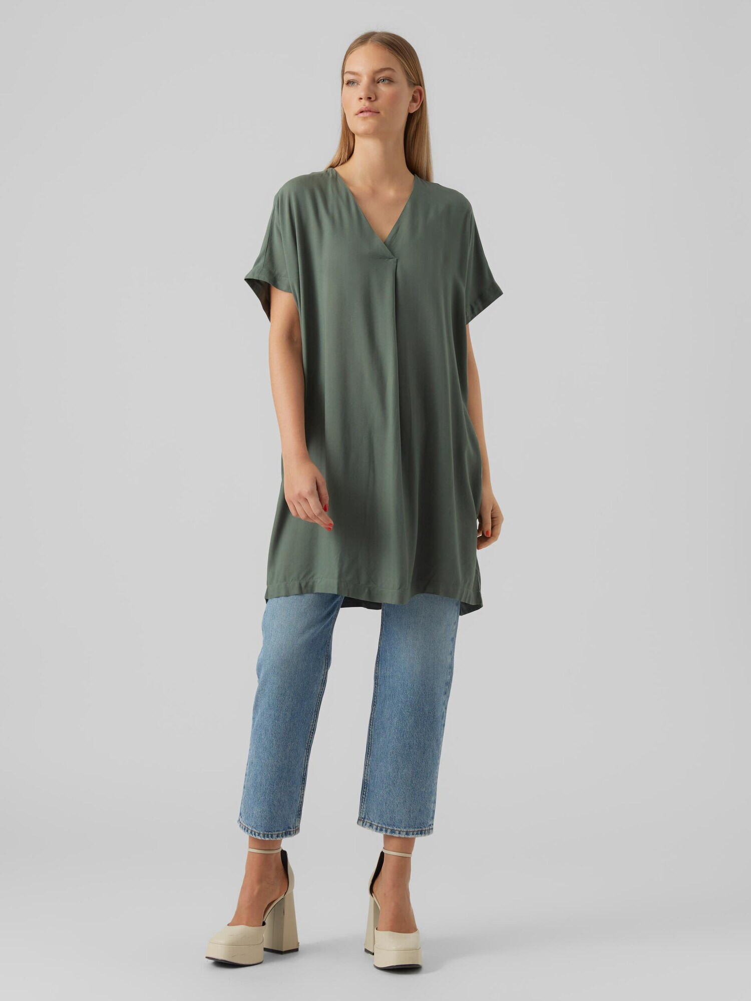 VERO MODA Tunica 'Beauty' verde - Pled.ro