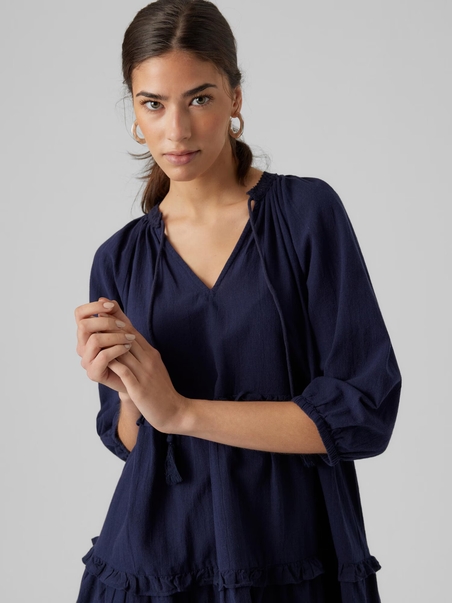 VERO MODA Tunica 'LINE' bleumarin - Pled.ro