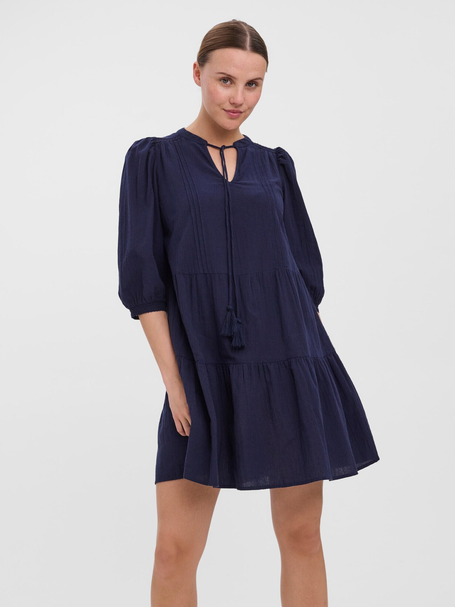 VERO MODA Tunica 'PRETTY' bleumarin - Pled.ro