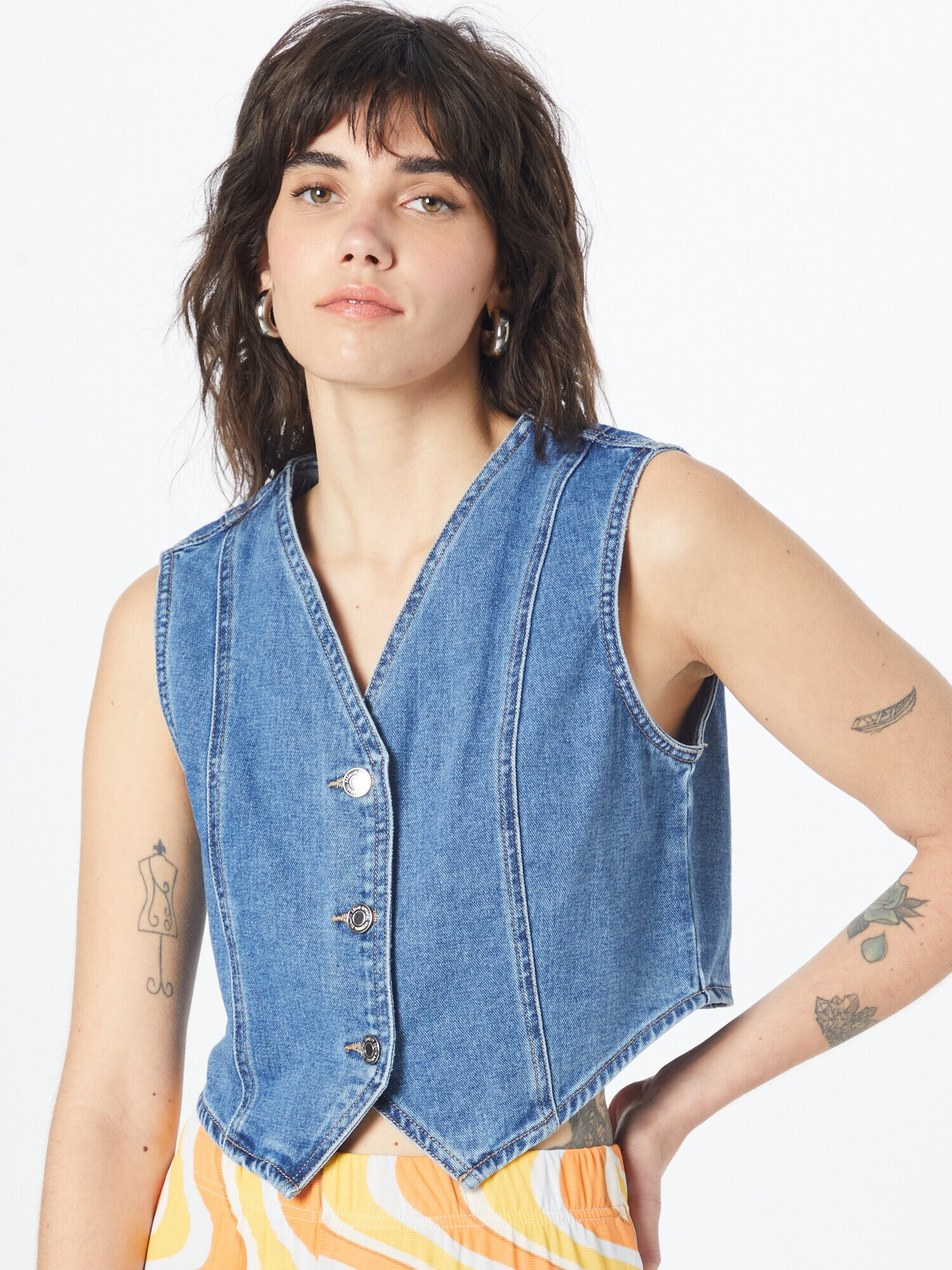 VERO MODA Vestă 'LEXIE' albastru denim - Pled.ro