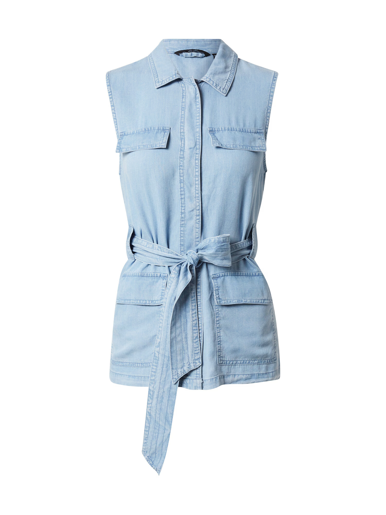 VERO MODA Vestă 'LILIANA' albastru denim - Pled.ro