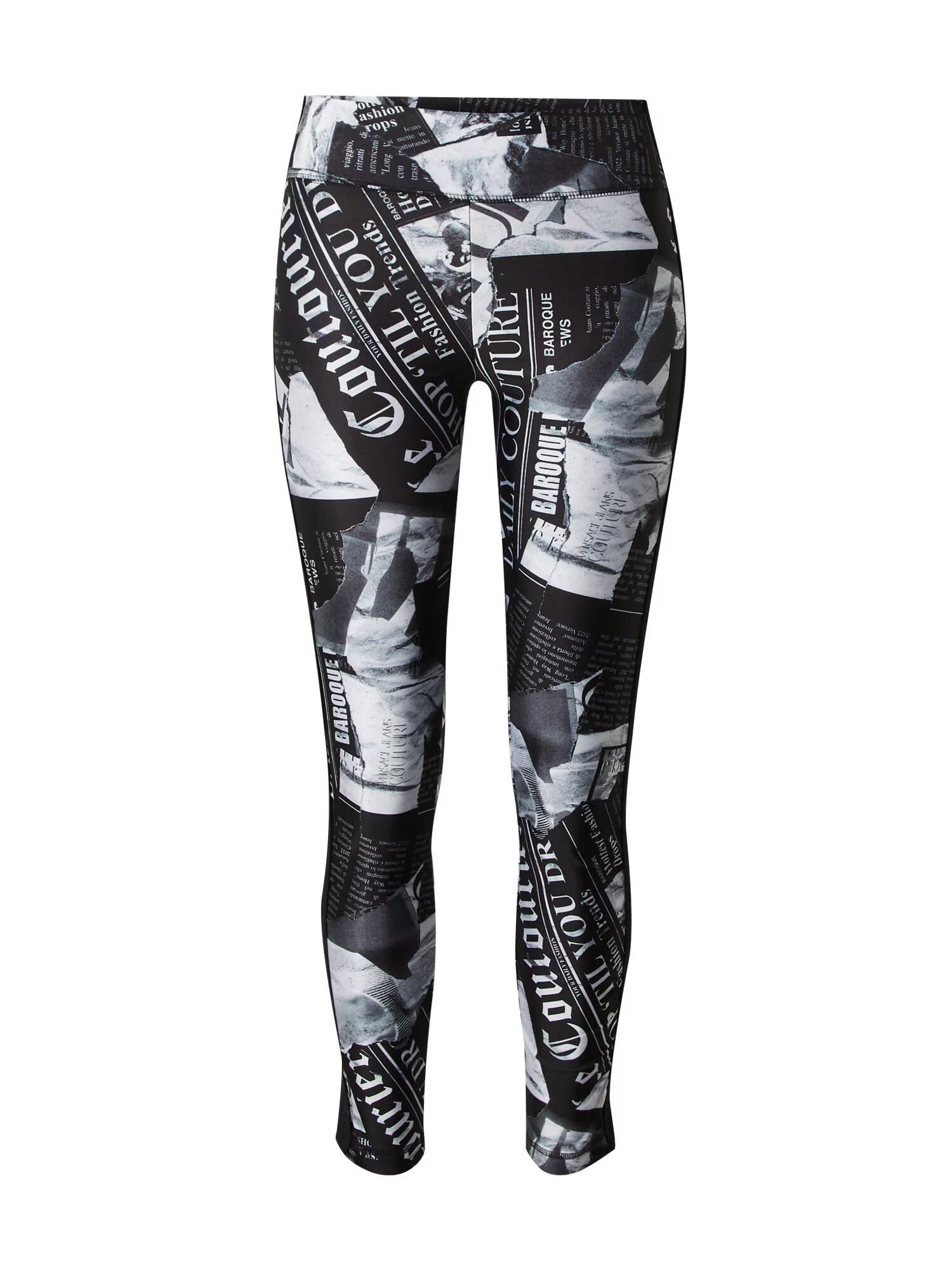 Versace Jeans Couture Leggings negru / alb - Pled.ro