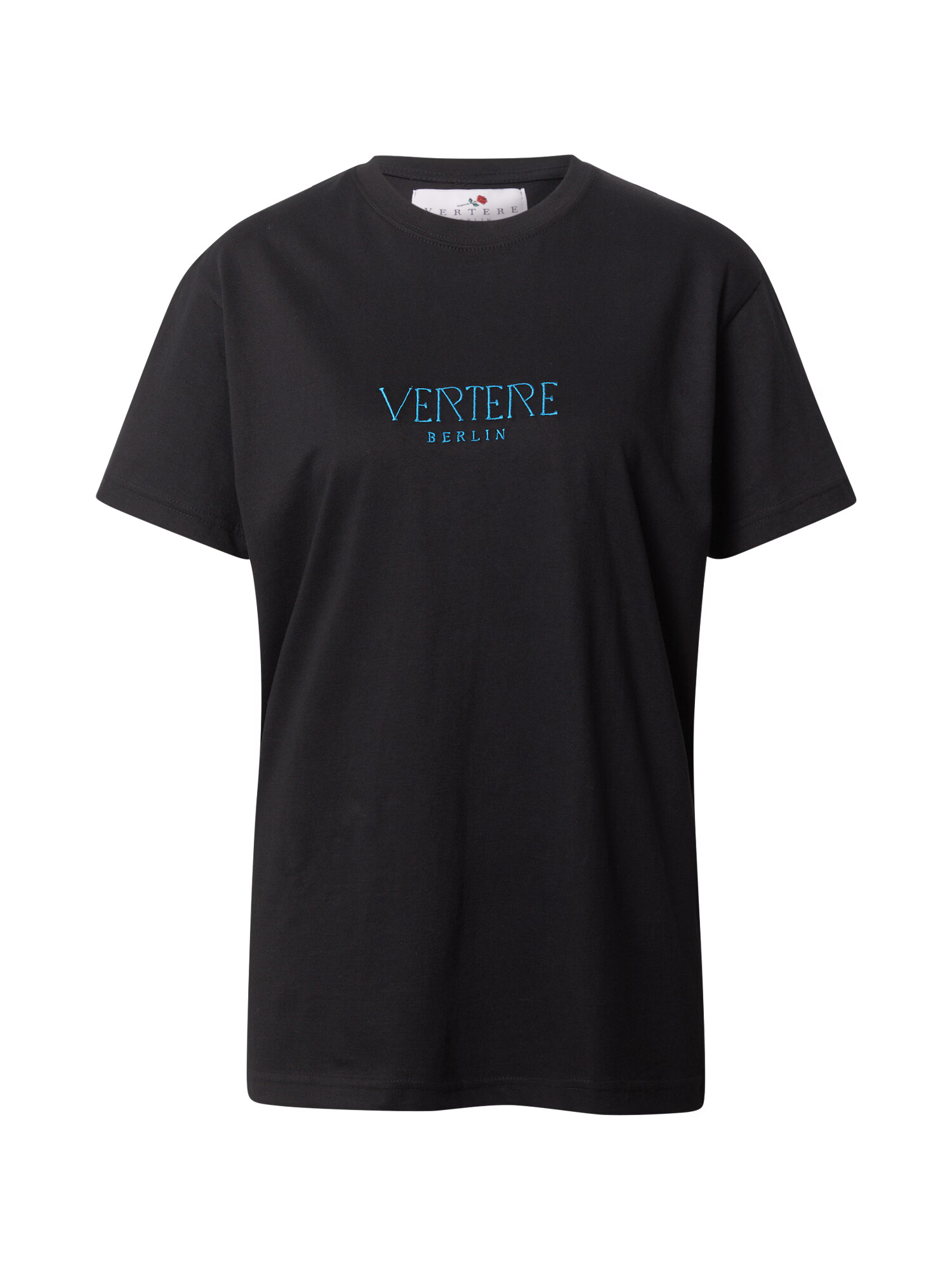 Vertere Berlin Tricou azuriu / negru - Pled.ro