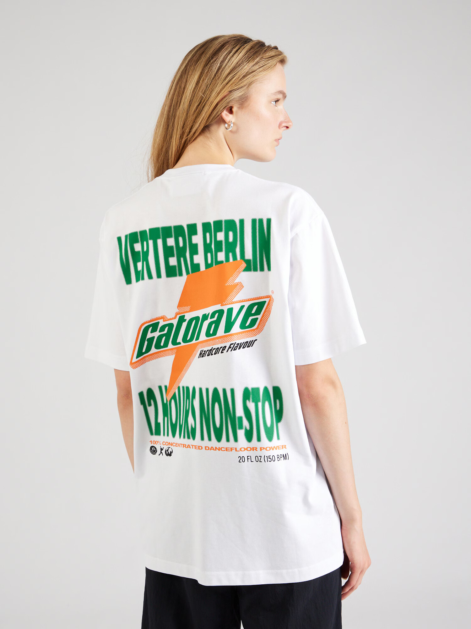 Vertere Berlin Tricou 'GATORAVE' alb - Pled.ro