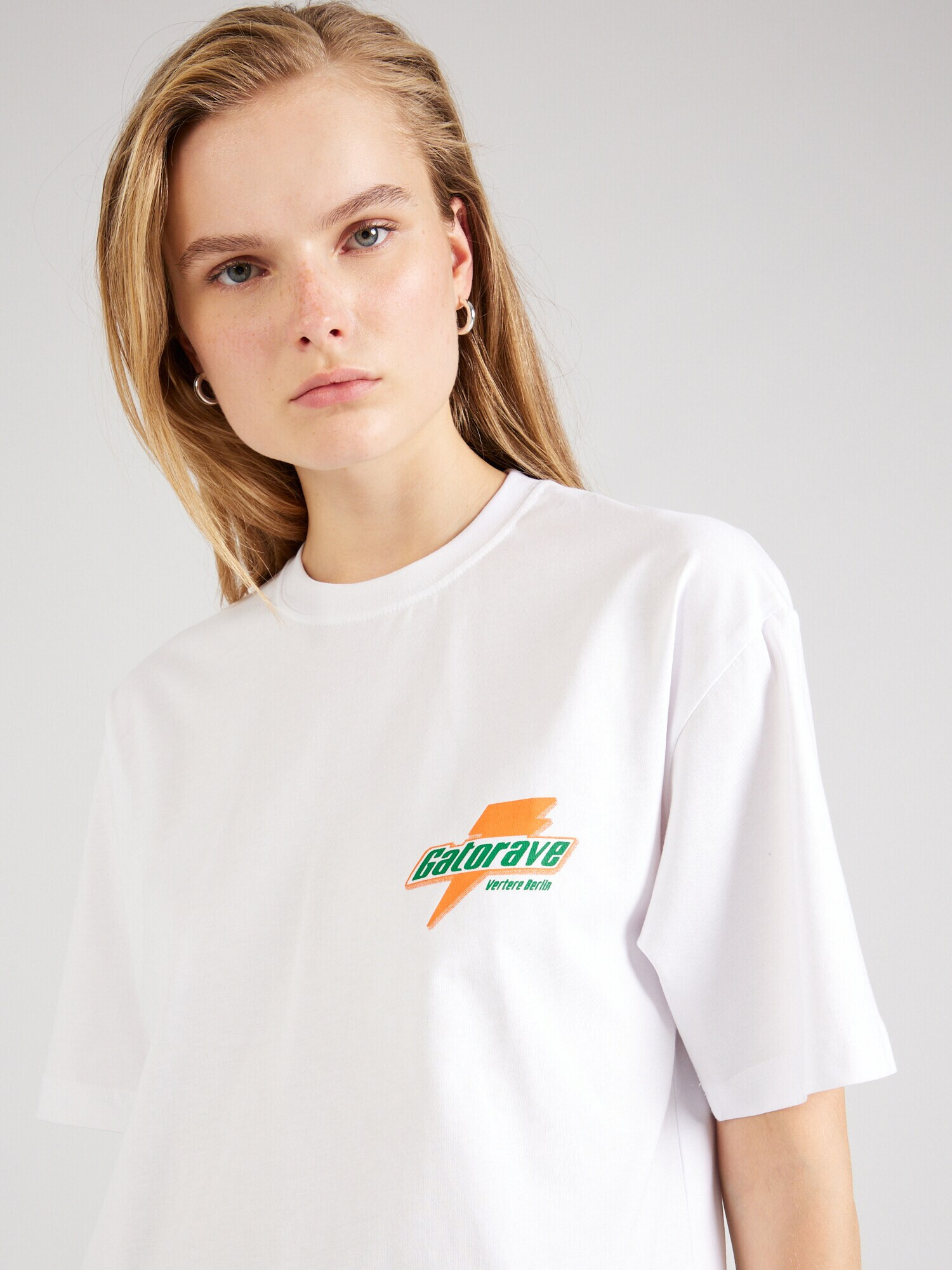 Vertere Berlin Tricou 'GATORAVE' alb - Pled.ro