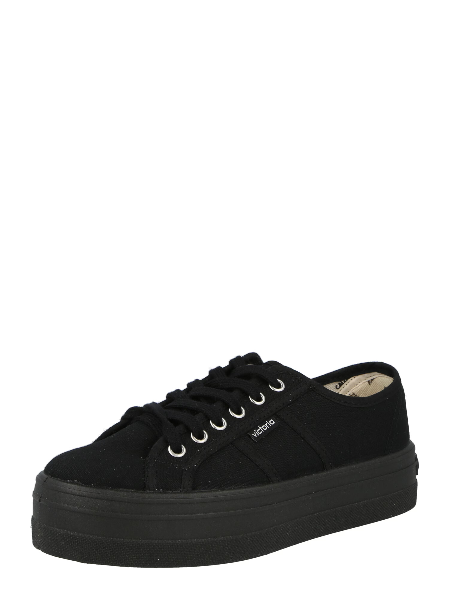 VICTORIA Sneaker low 'Barcelona' negru - Pled.ro