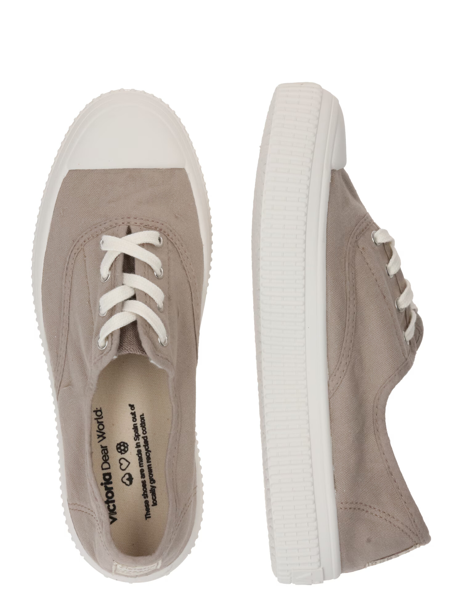 VICTORIA Sneaker low bej închis - Pled.ro